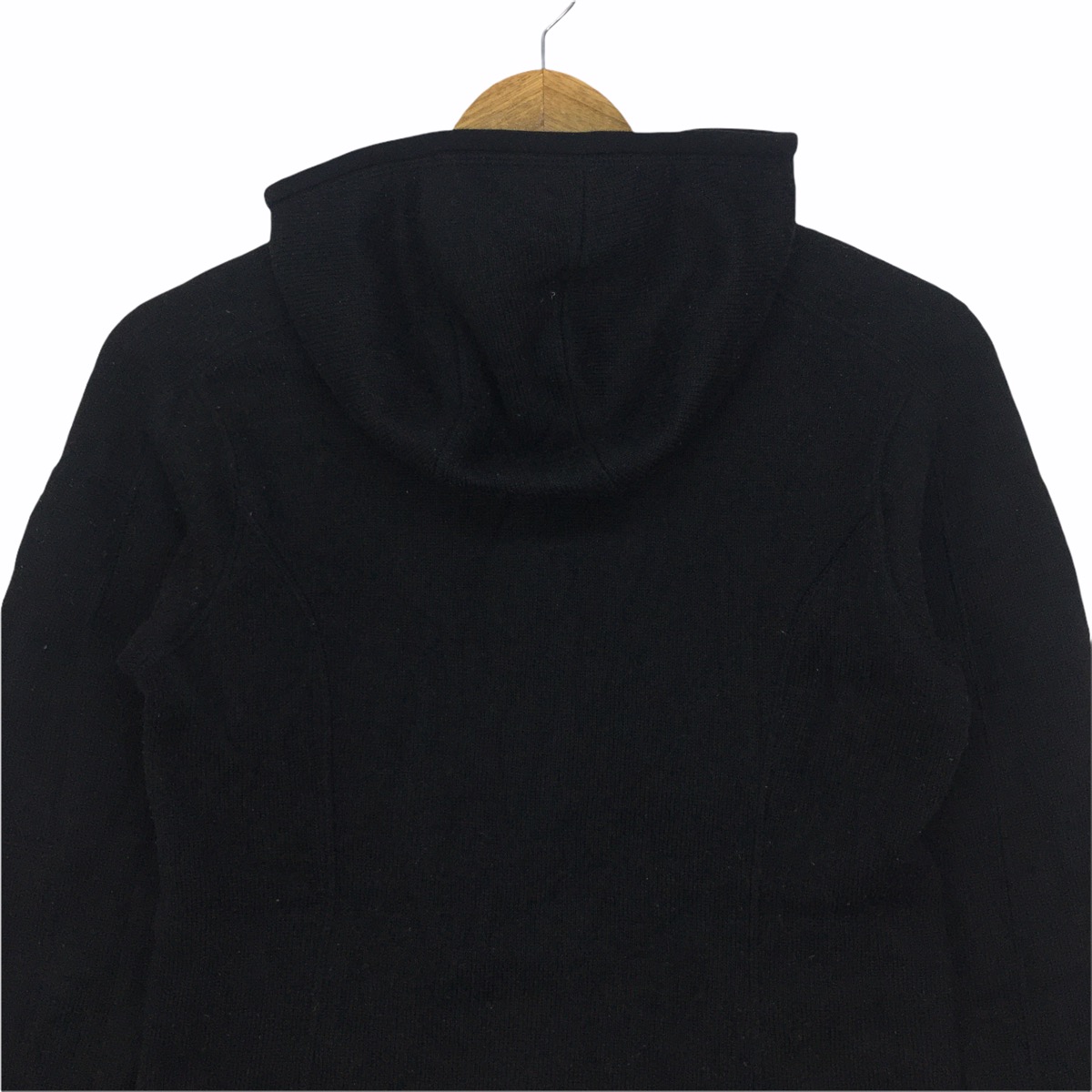Vtg PATAGONIA USA Minimalist Design Fleece Hoodie Sweater - 7