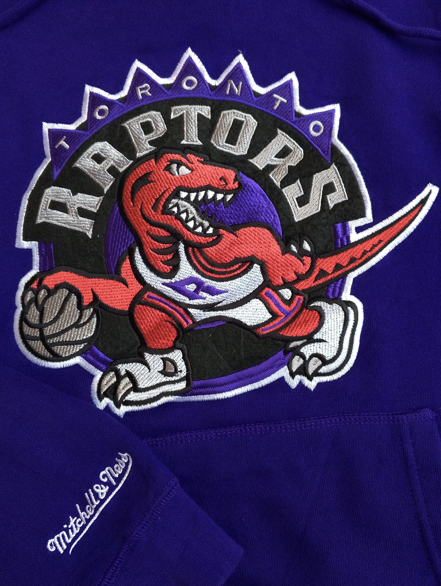 Toronto Raptors Mitchell & Ness Hoodie pullover hoodie jacket - 8