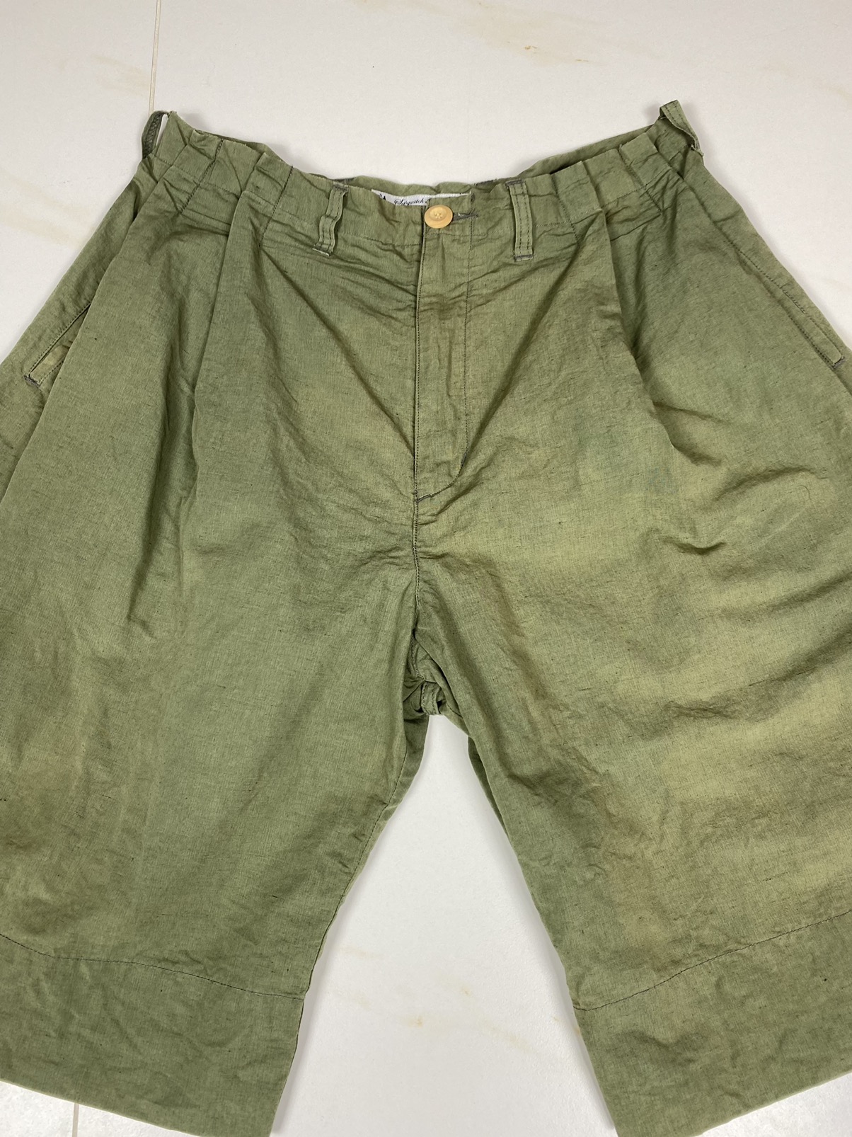 Sasquatchfabrix Nylon High Waist Short Pants. S040 - 3