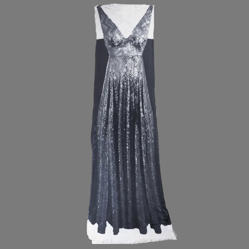Margiela X H&M Re Edition Of Trompe L’Oeil Evening Dress - 2