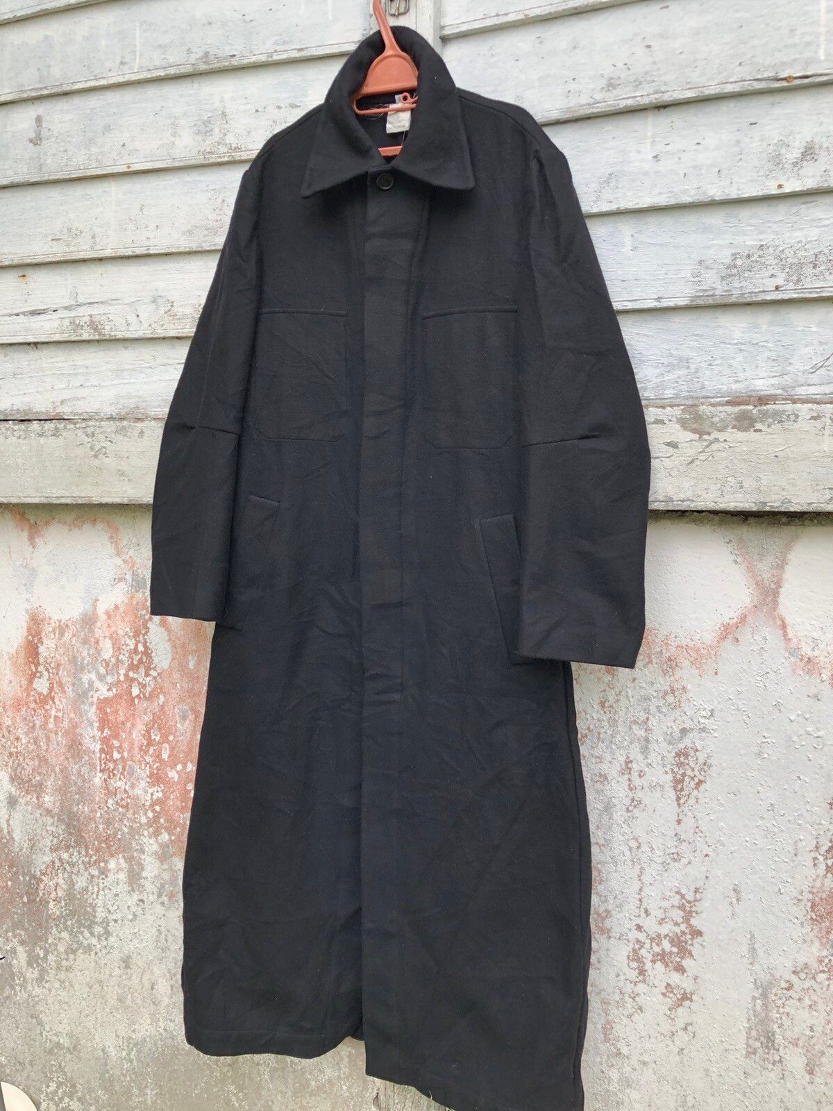💥Archived 💥Ann Demeulemeester Wool Overcoat Man In S - 2