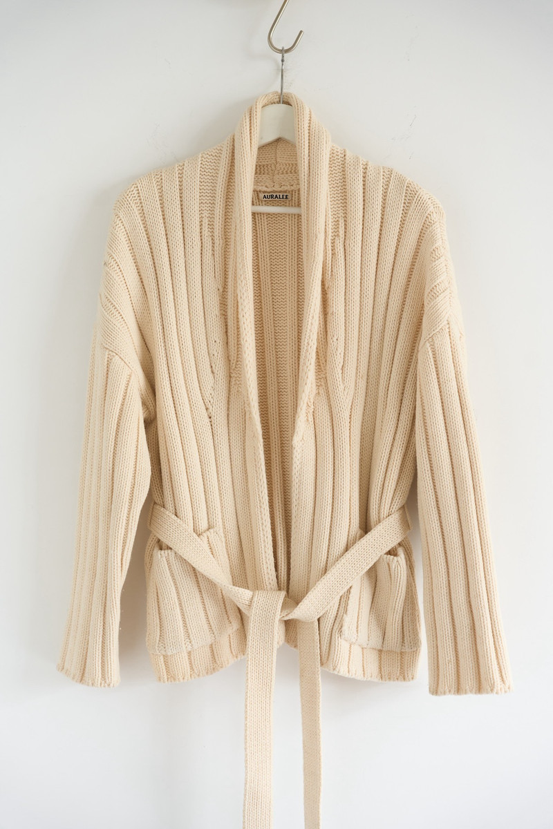 Auralee 16AW Wool Cardigan - 1
