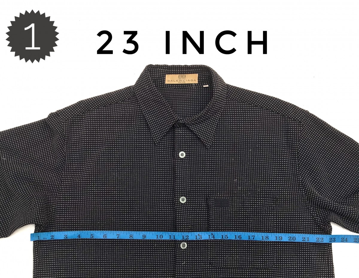Vintage 90s Balenciaga Shirt - 5