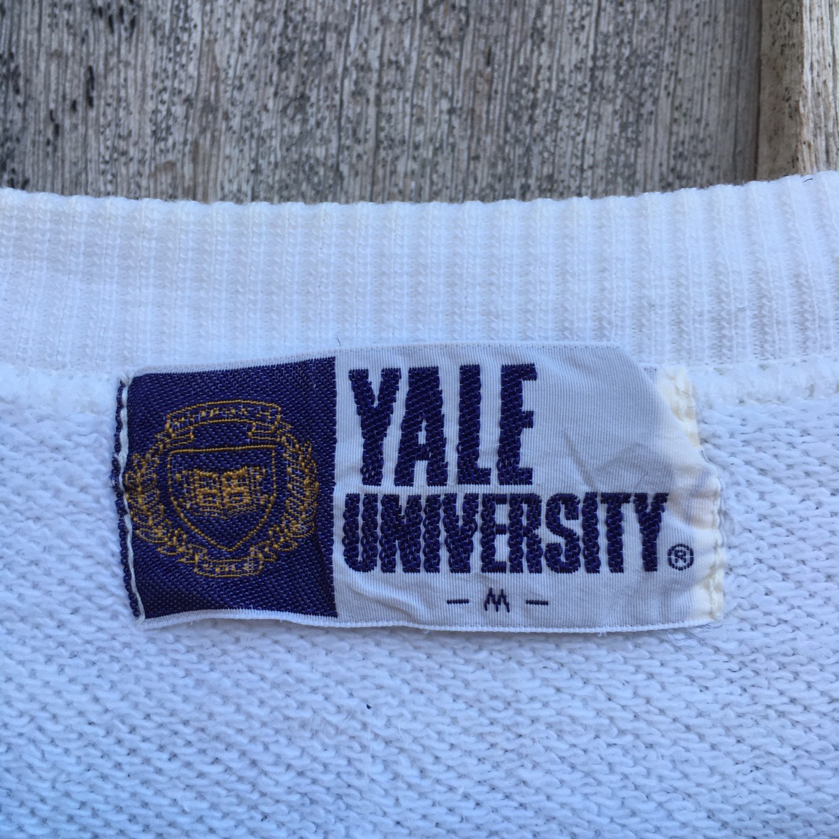 Vintage - Vintage 90’s Yale University Pullover Sweatshirt Big Logo - 7