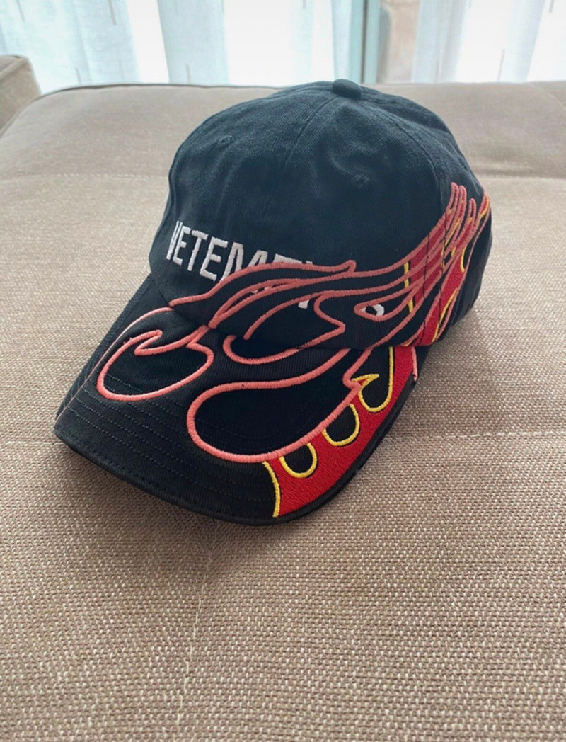 Reebok Vetements x Reebok Flame Cap | badkarma | REVERSIBLE