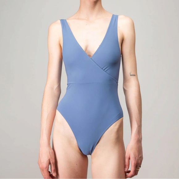 Lido Trentaquattro Blue One Piece Swimsuit Italy - 1