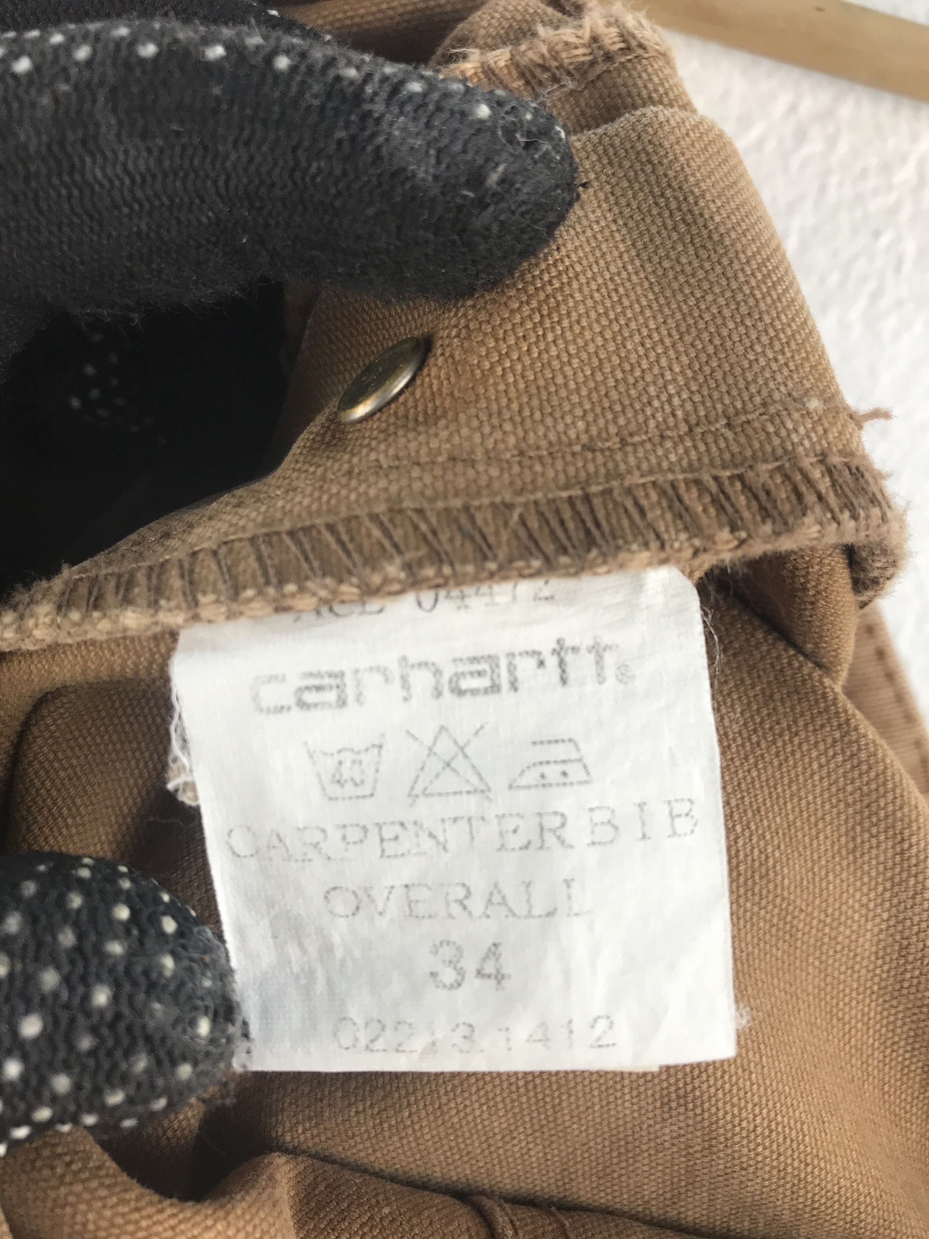 Vintage Carhartt Carpenterbib Overall Jacket - 11