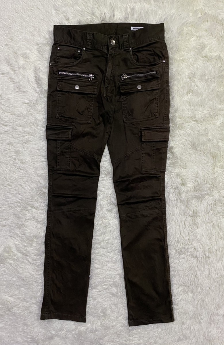 Designer - Semantic Design Multipockets Cargo Military Tactical Pants - 1