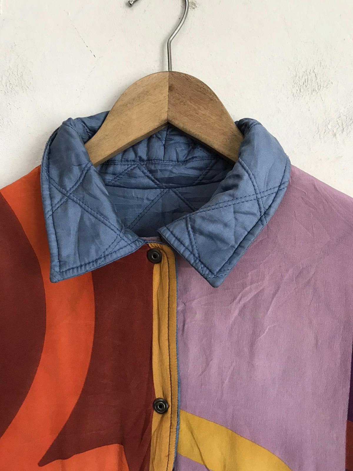 Salvatore Feragamo Quilted Colorway Reversible Jacket - 4