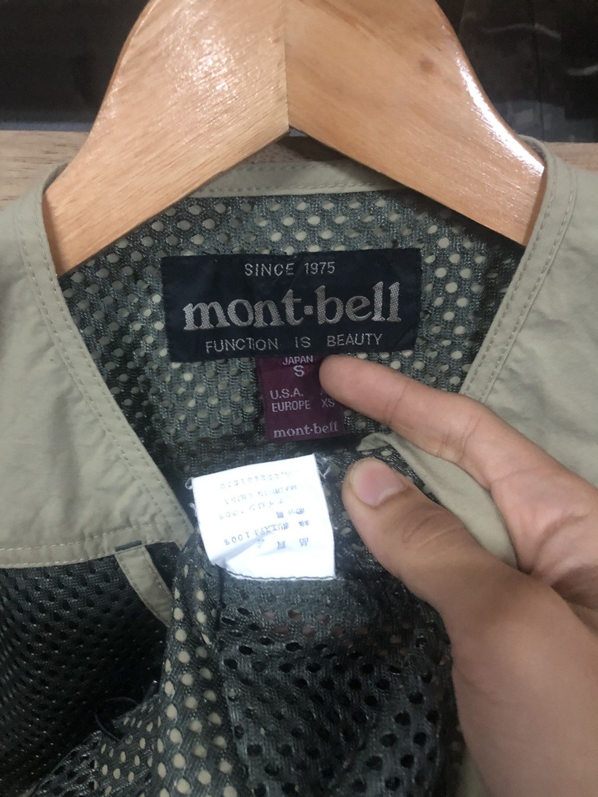 Montbell Forest Hiking Style Vest Jacket - 6
