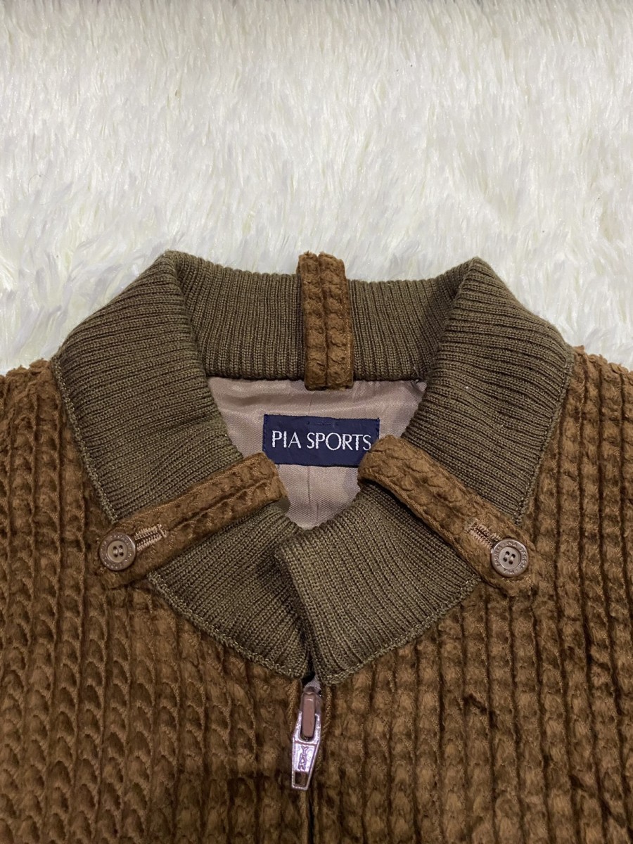 Japanese Brand - Pia Sport Wool Blend with Cotton Nylon Lining Jacket - 15