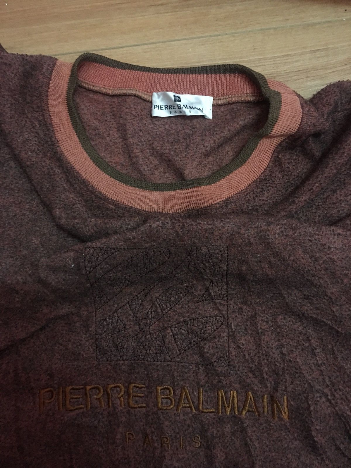 Rare Sweatshirt Pierre Balmain Paris - 4