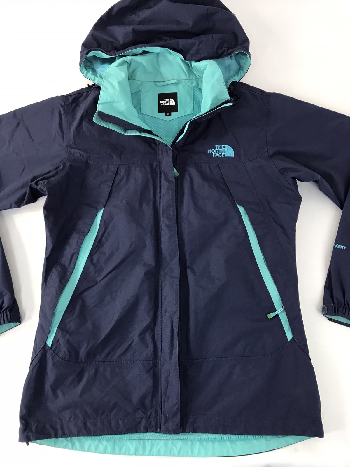 The North Face Quilted Jacket Zipper Style Outdoor Hiking - 3