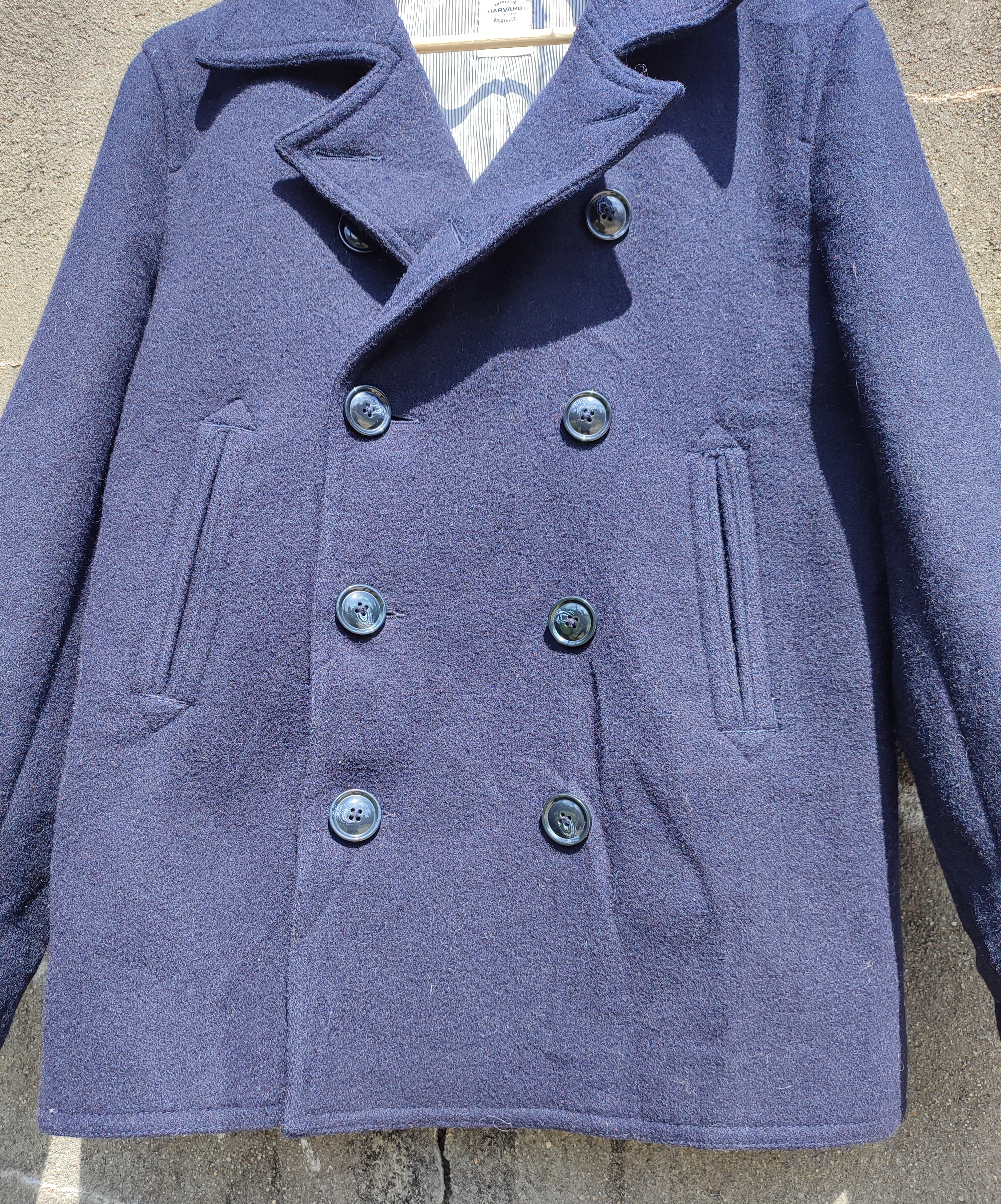 Vintage - Vintage Harvard Asymmetrical Wool Coat Jacket - 7