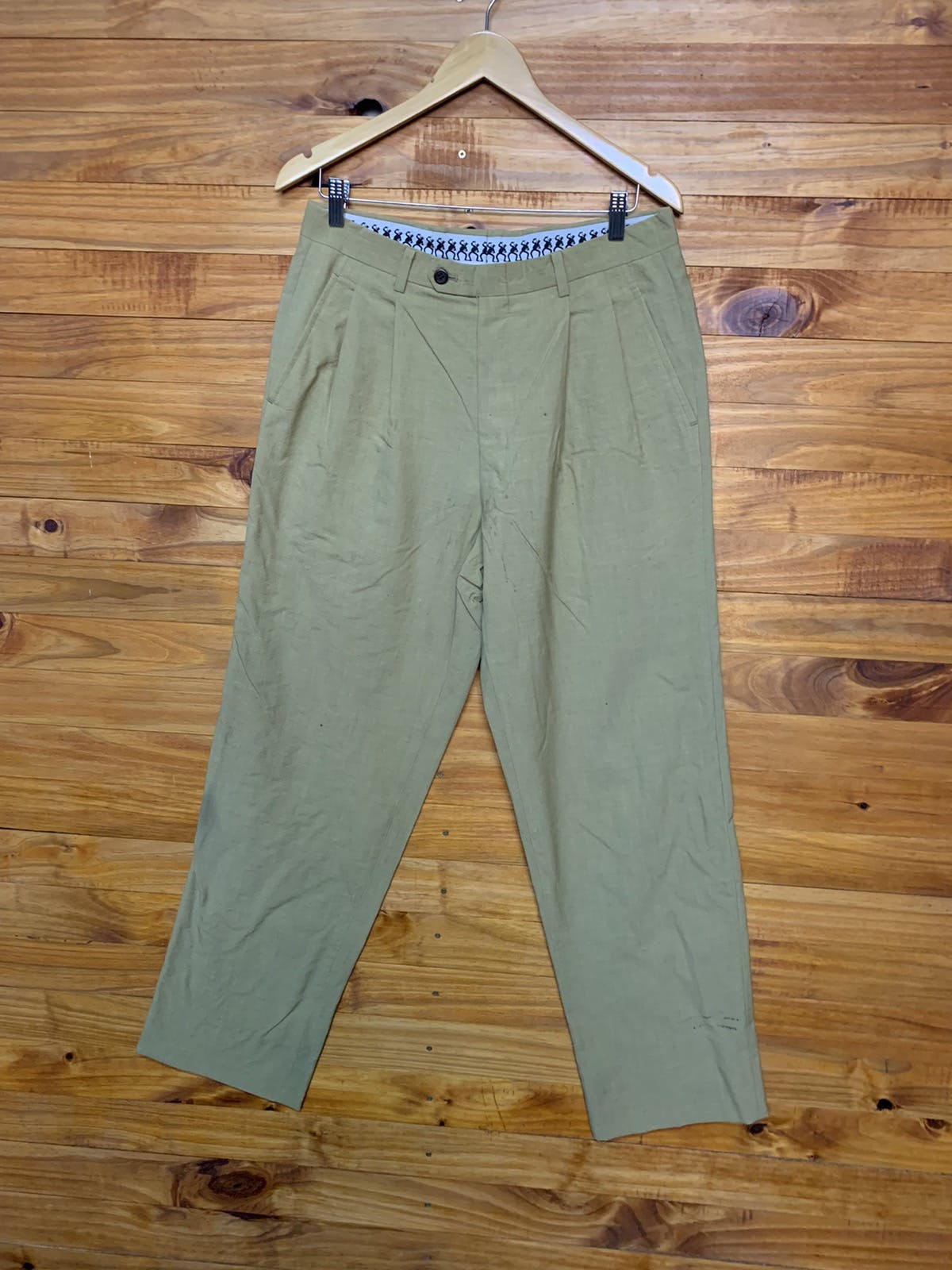 Vintage Moschino New Wool Trousers - 1