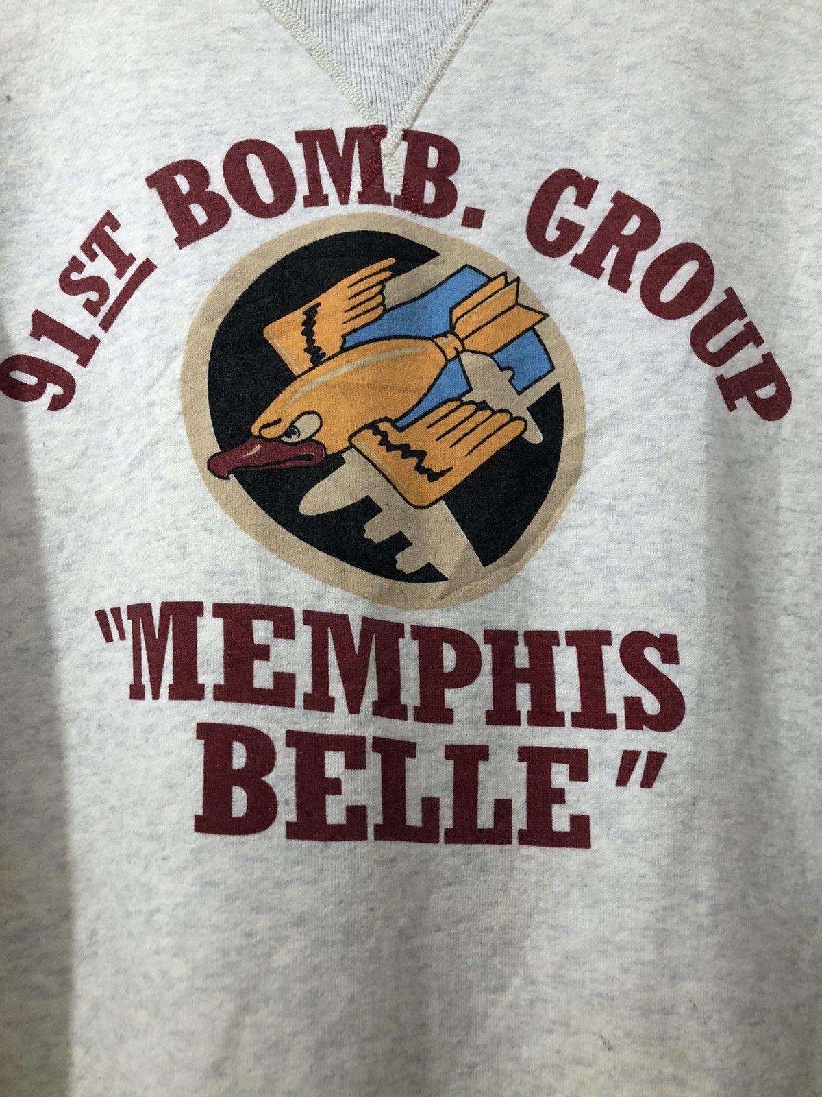 Buzz Rickson's - Memphis Belle Air Force 91st Nazi Sweatshirt - 6