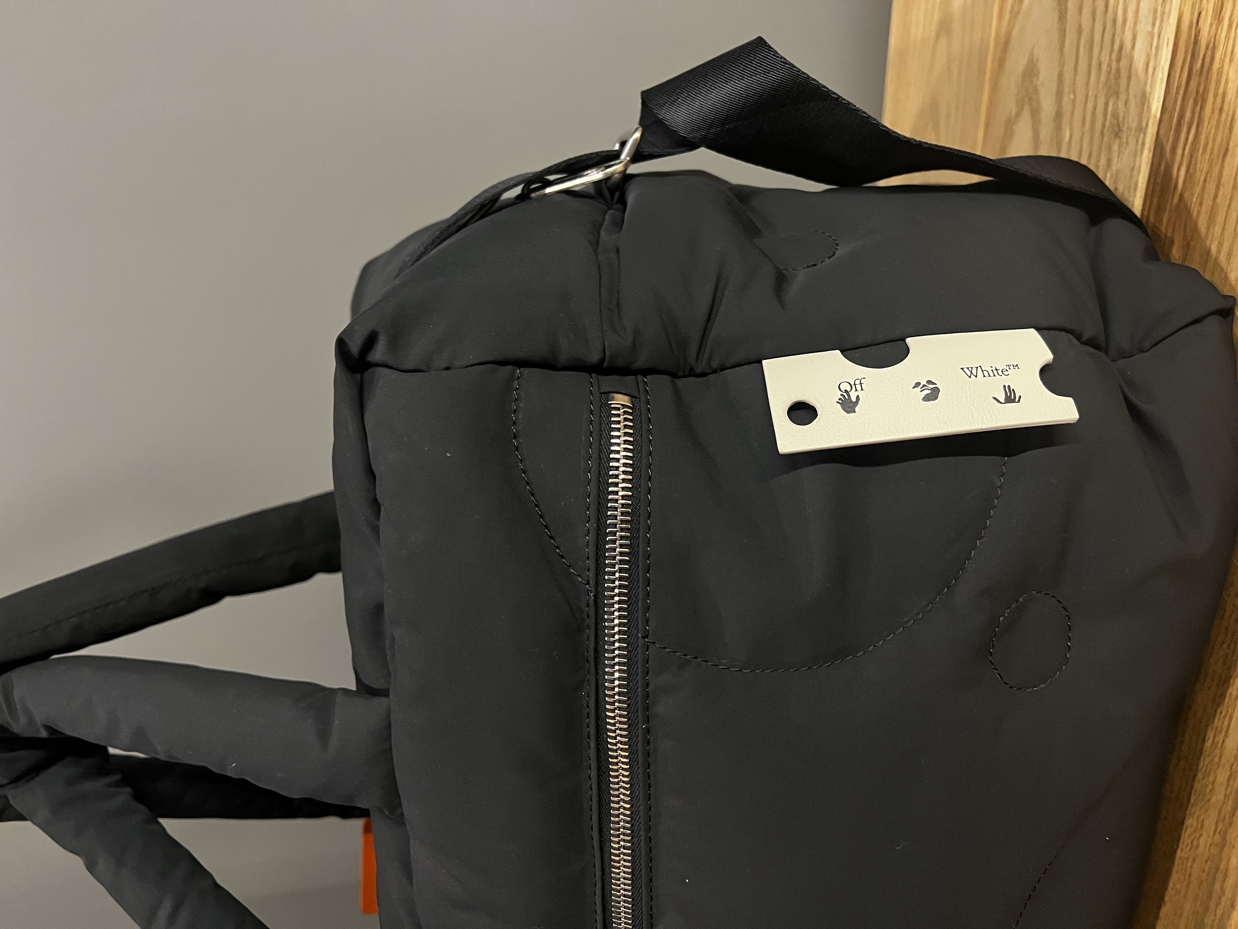 Off-White Off White Meteor Nylon Travel Bag Black