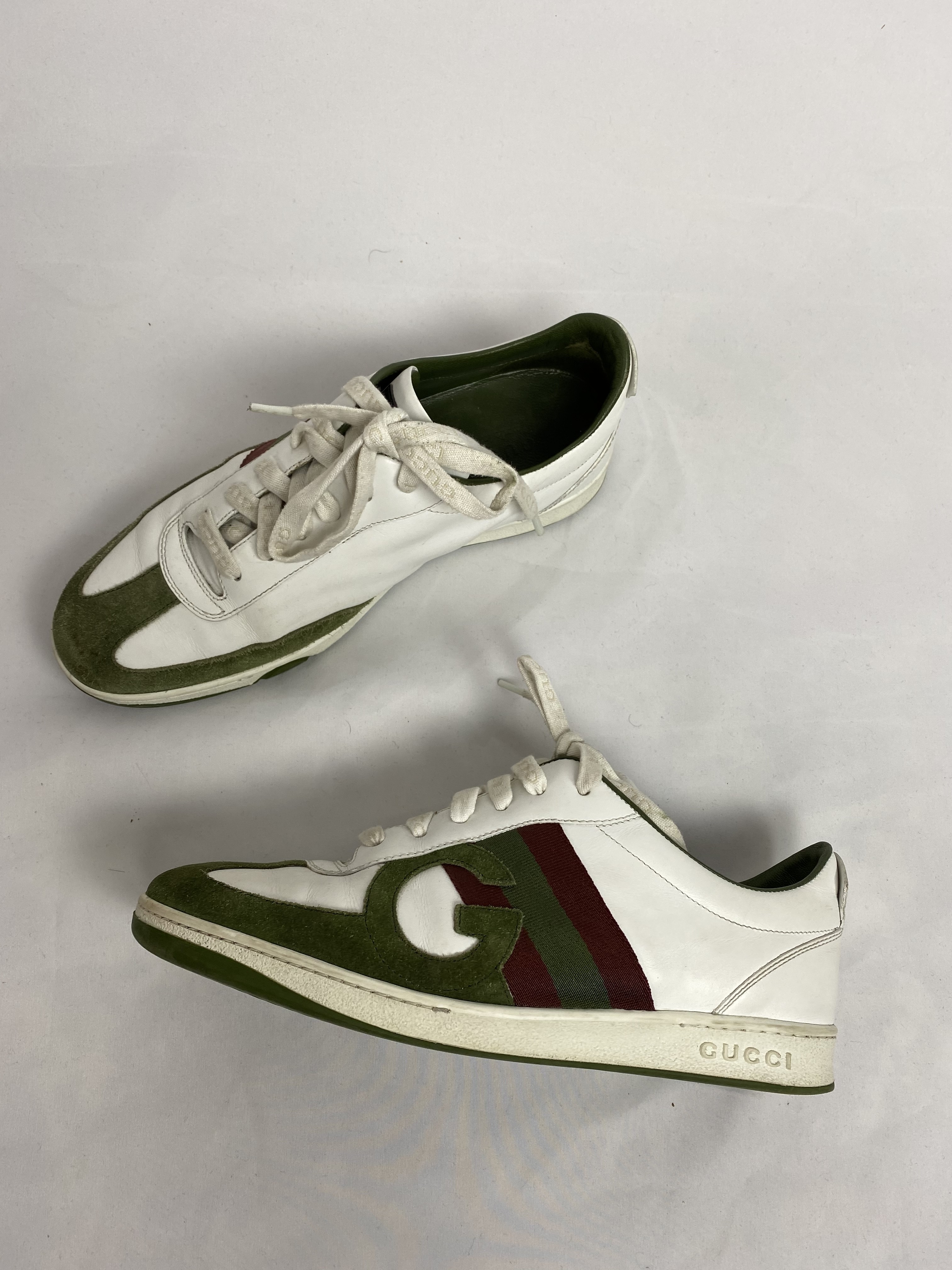 Gucci leather sneakers - 3