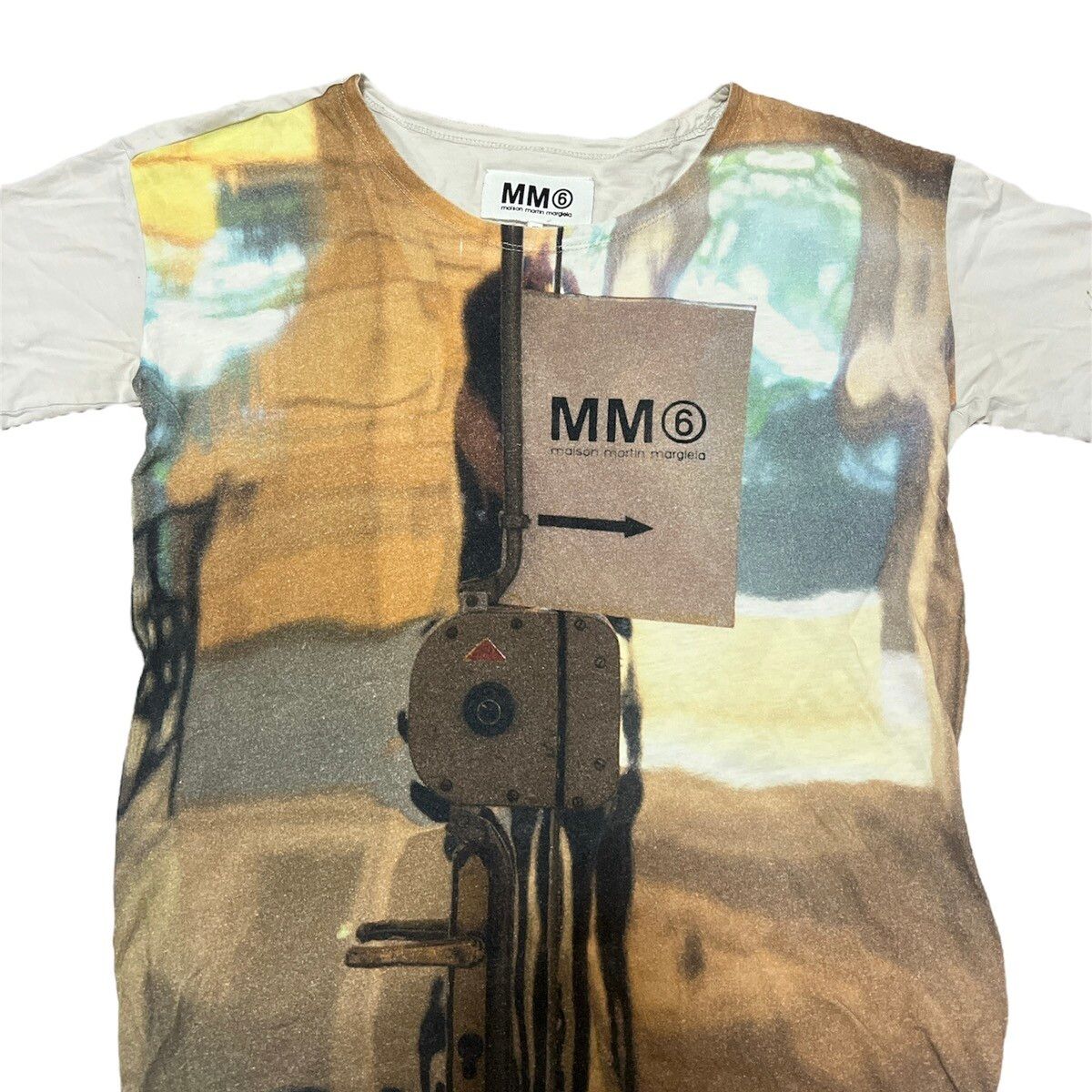 MM6 Maison Margiela Print T shirt AW12 - 2