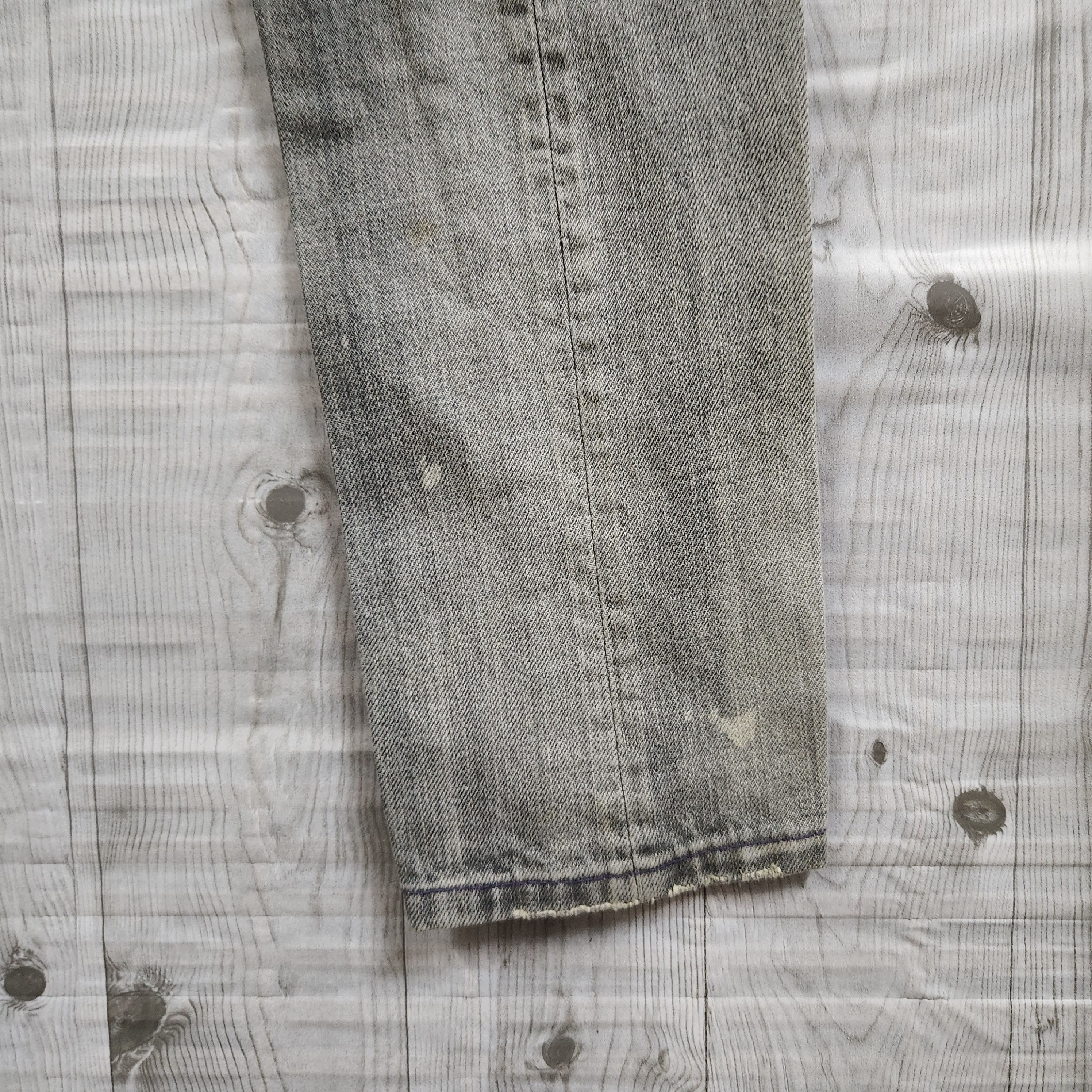 Japanese Brand - Vintage RNA Arts Splattered Denim Jeans Japan - 12