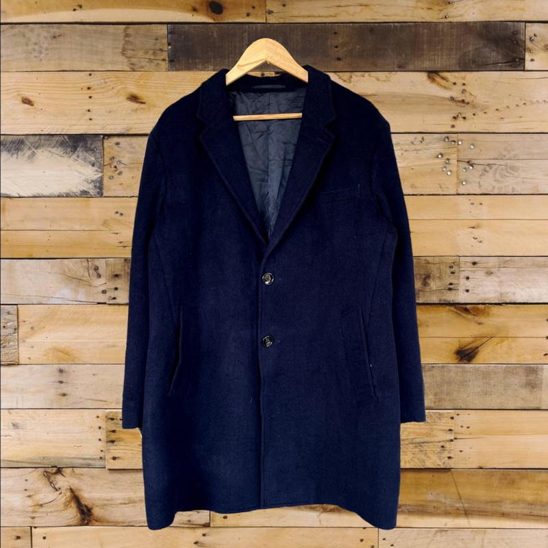 Men’s United Arrow Long Wool Coat - 1