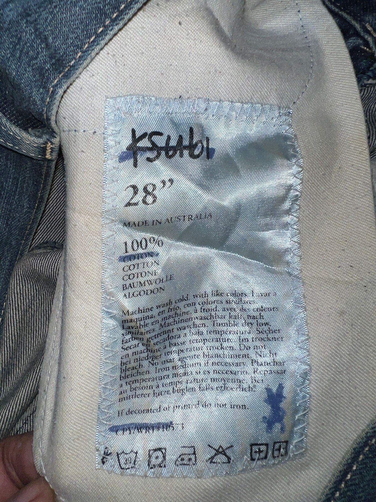 Ksubi Denim Jeans 32x30 - 13