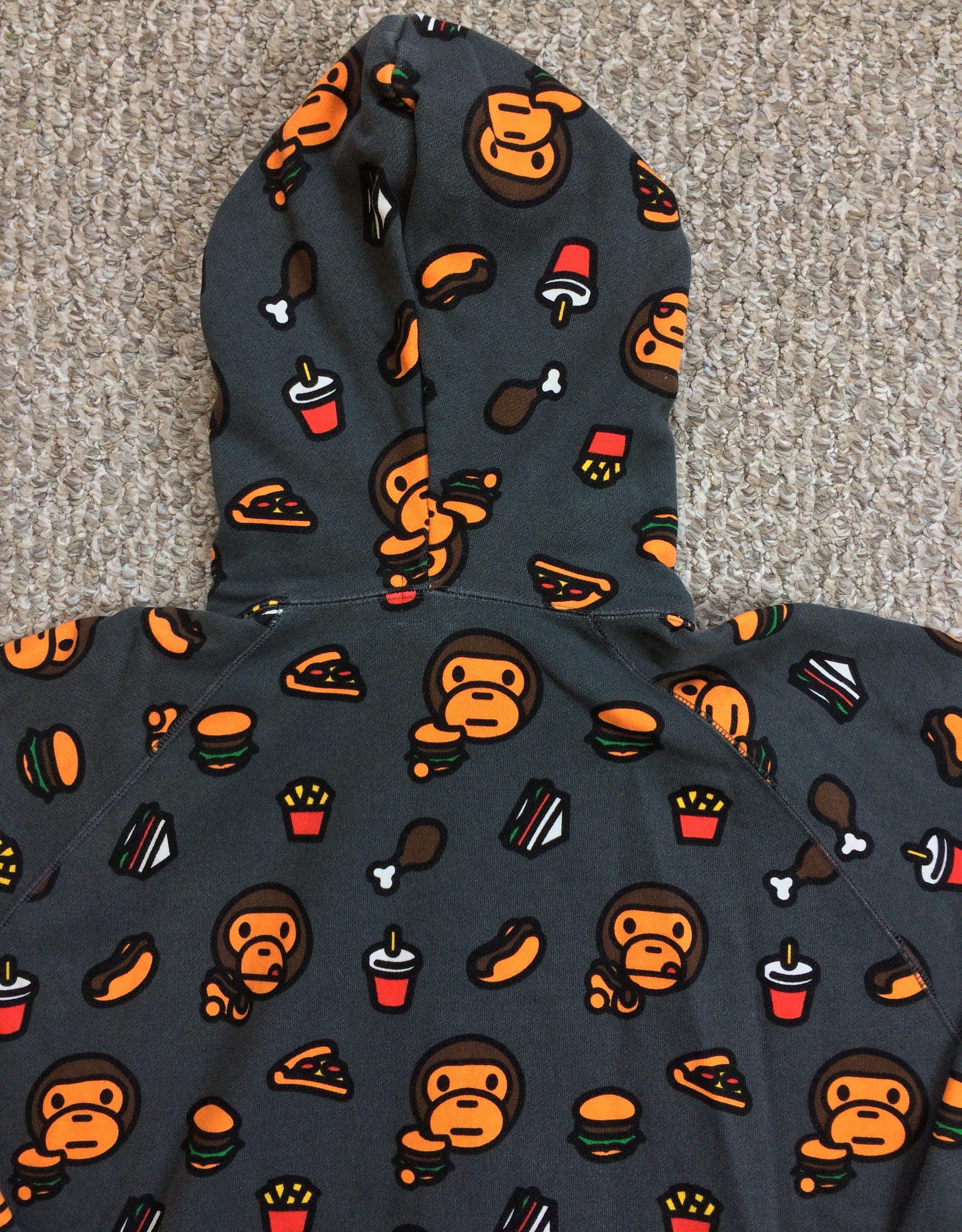 OG Bape Baby Milo Junk Food Hoodie - 8