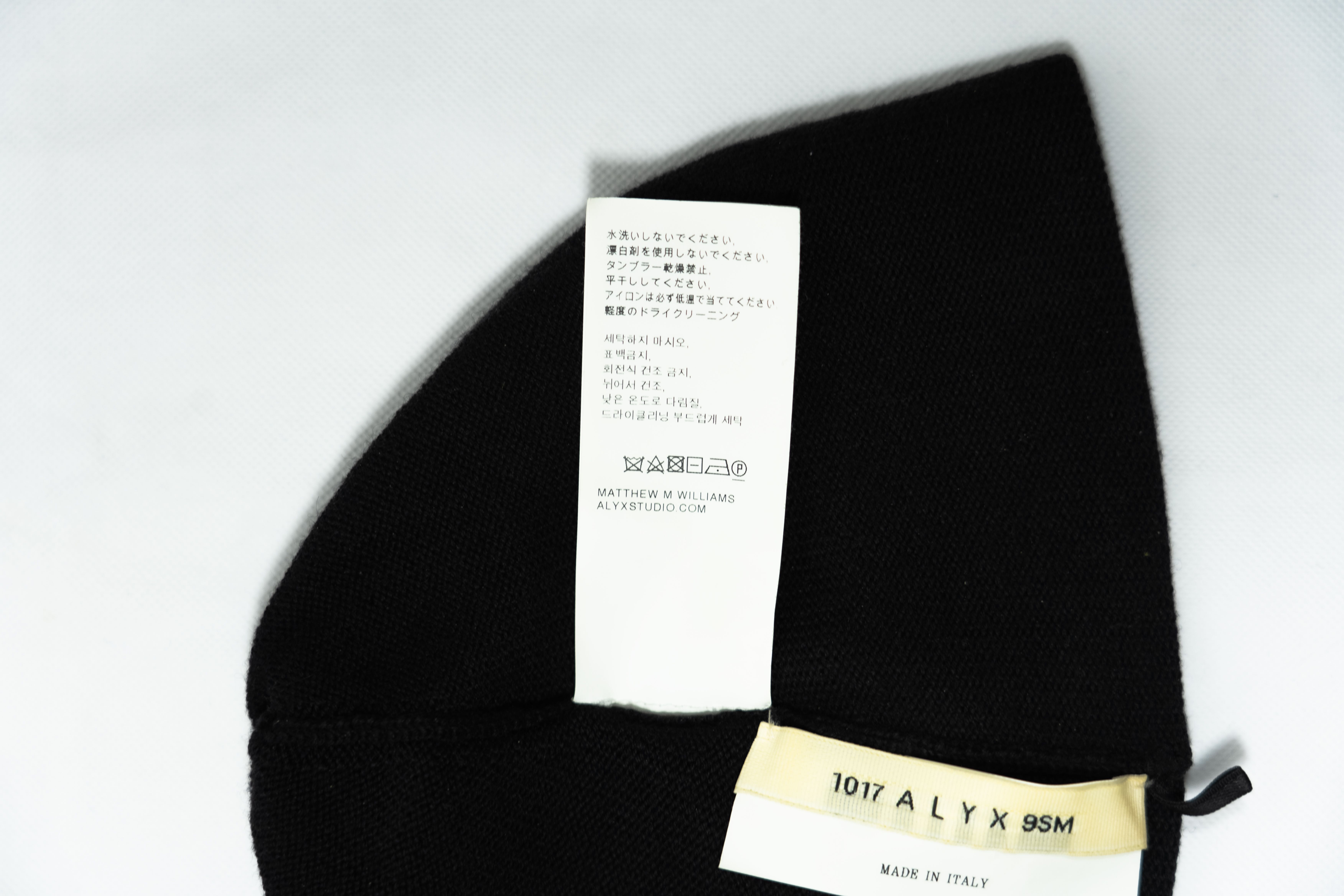 1017 Alyx 9sm Black Logo Beanie - 6