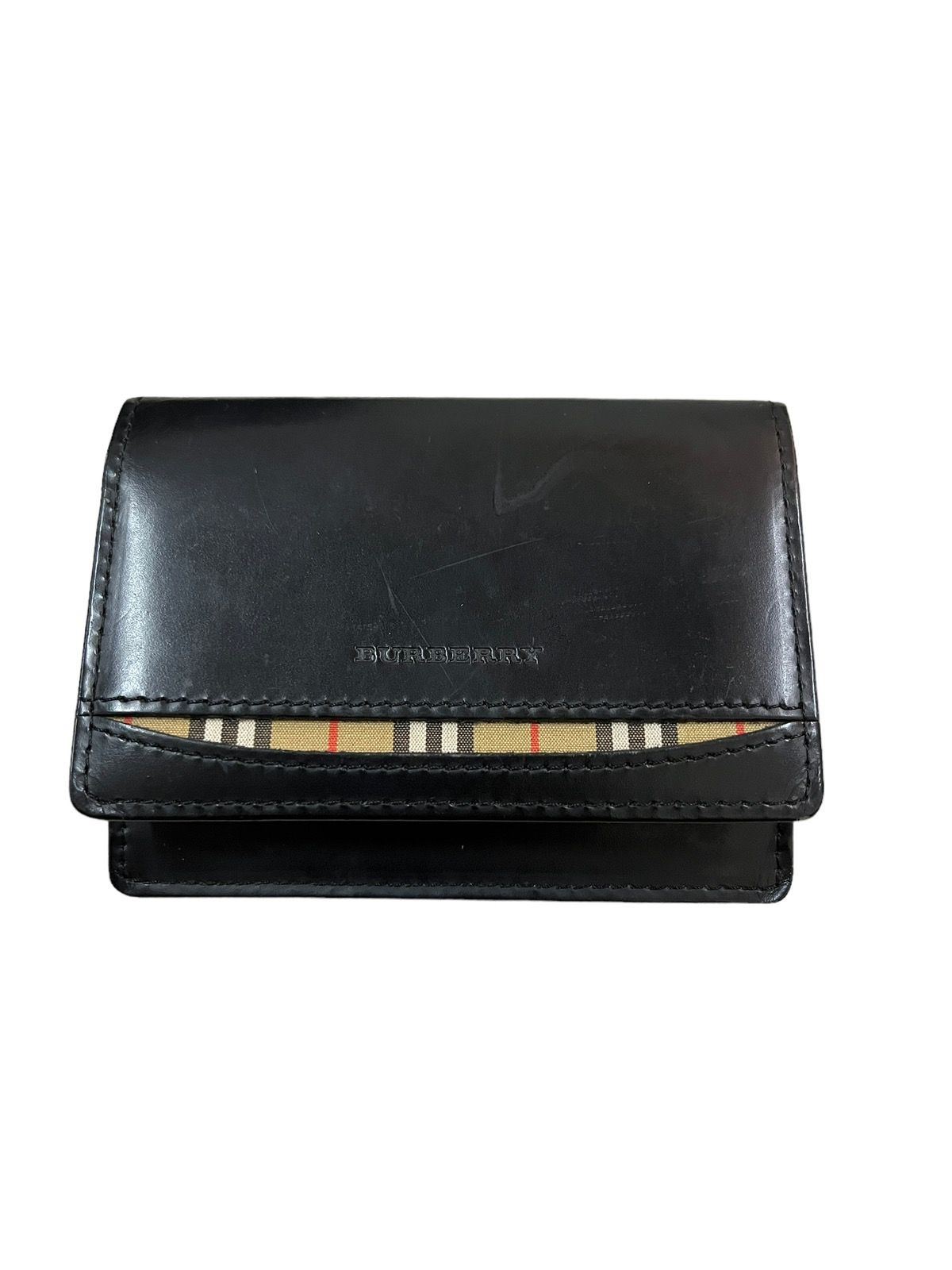 Burberry Leather Wallet Card Holder - 1