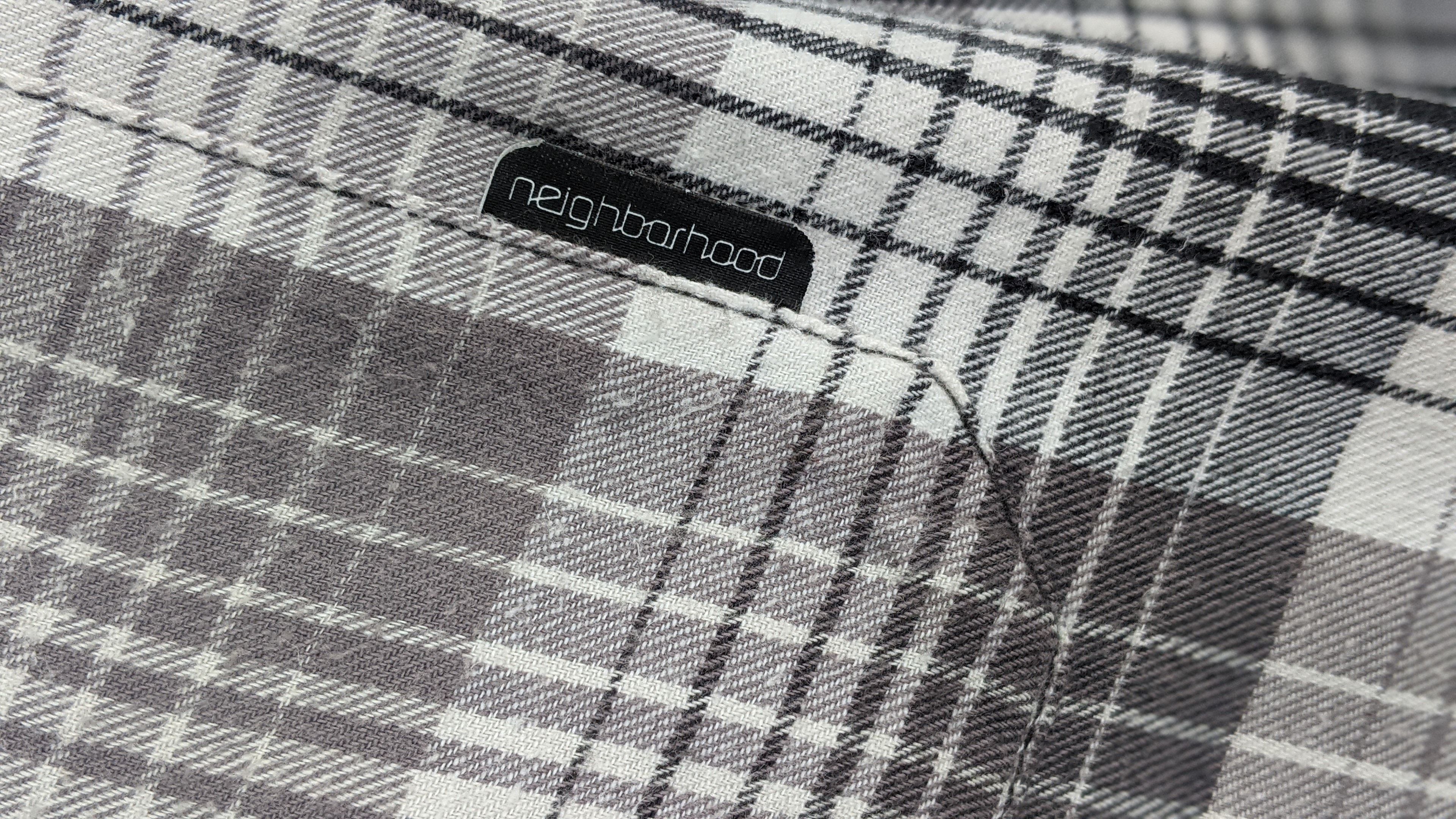 Neighborhood NBHD Flannel Checkered Casual Shirt - 5