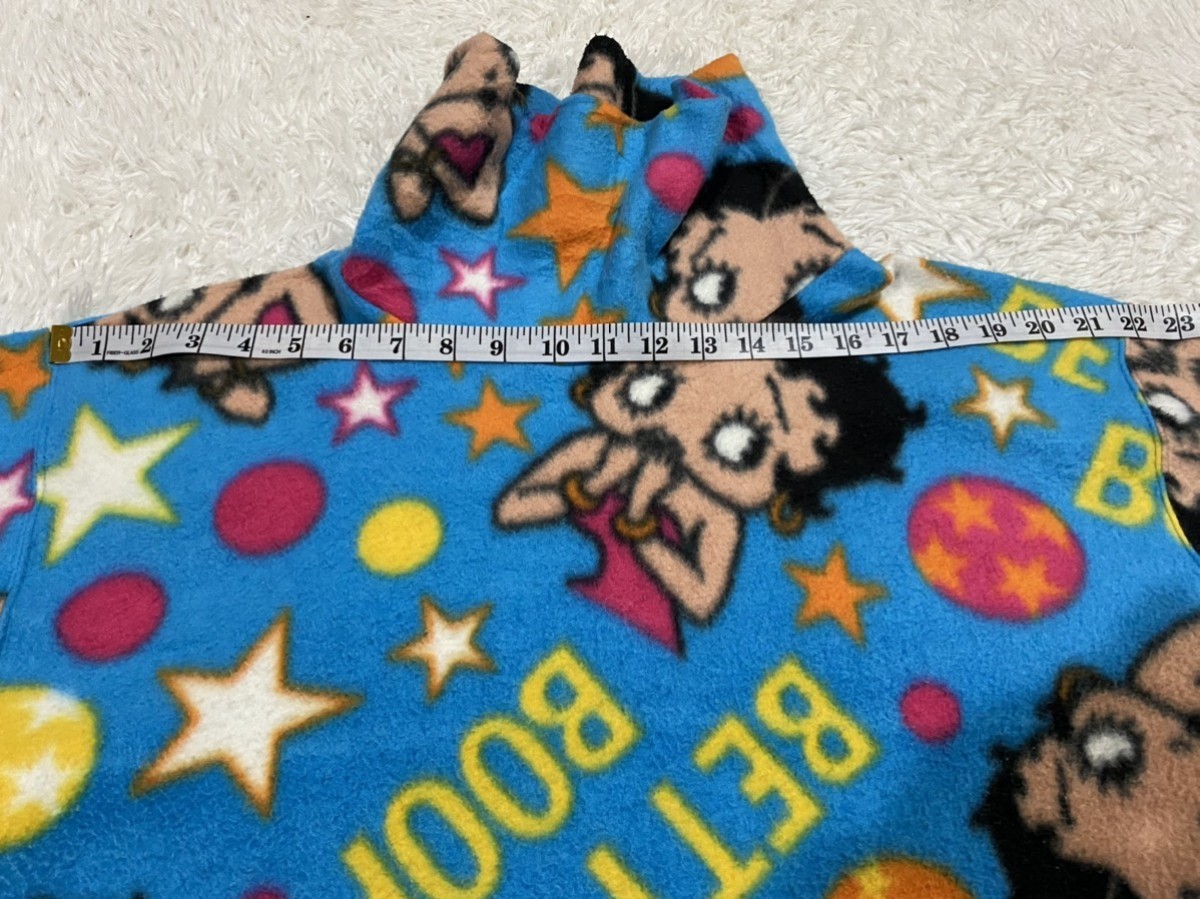Movie - Betty Boop Fullprint High Collar Pullover - 11