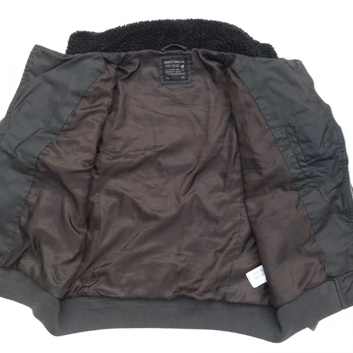 Kiminori Morishita - Stoked Design! Olive Green Bomber Jacket - 4