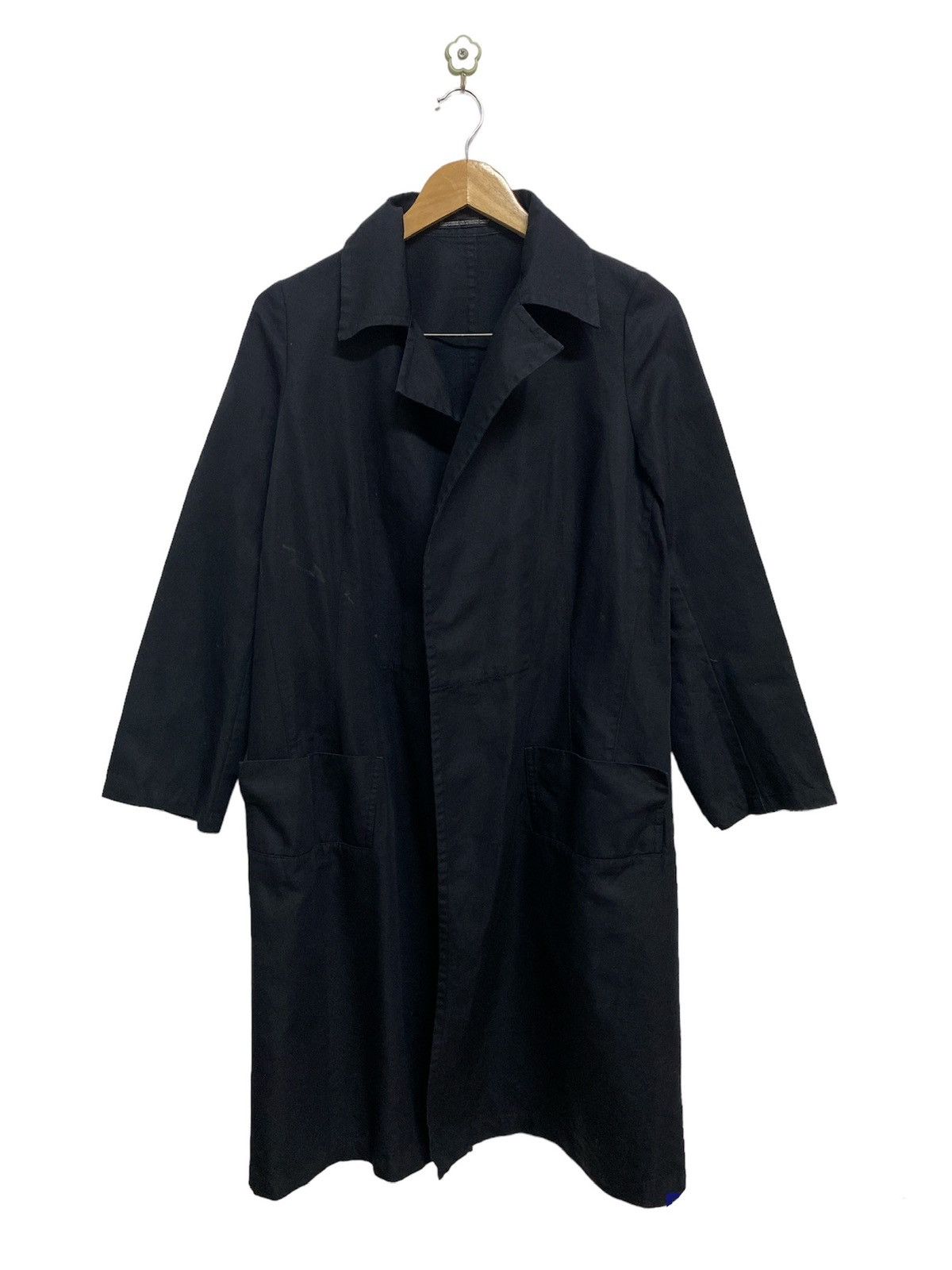 Vintage Yohji Yamamoto Y's Ramie Long Coat/ Jacket - 3