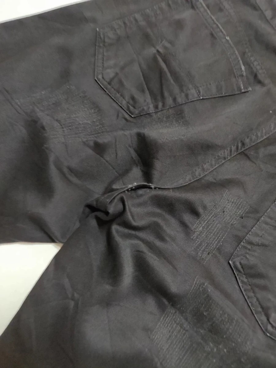 Sashiko Distressed Worn Out Casual Pants - 10