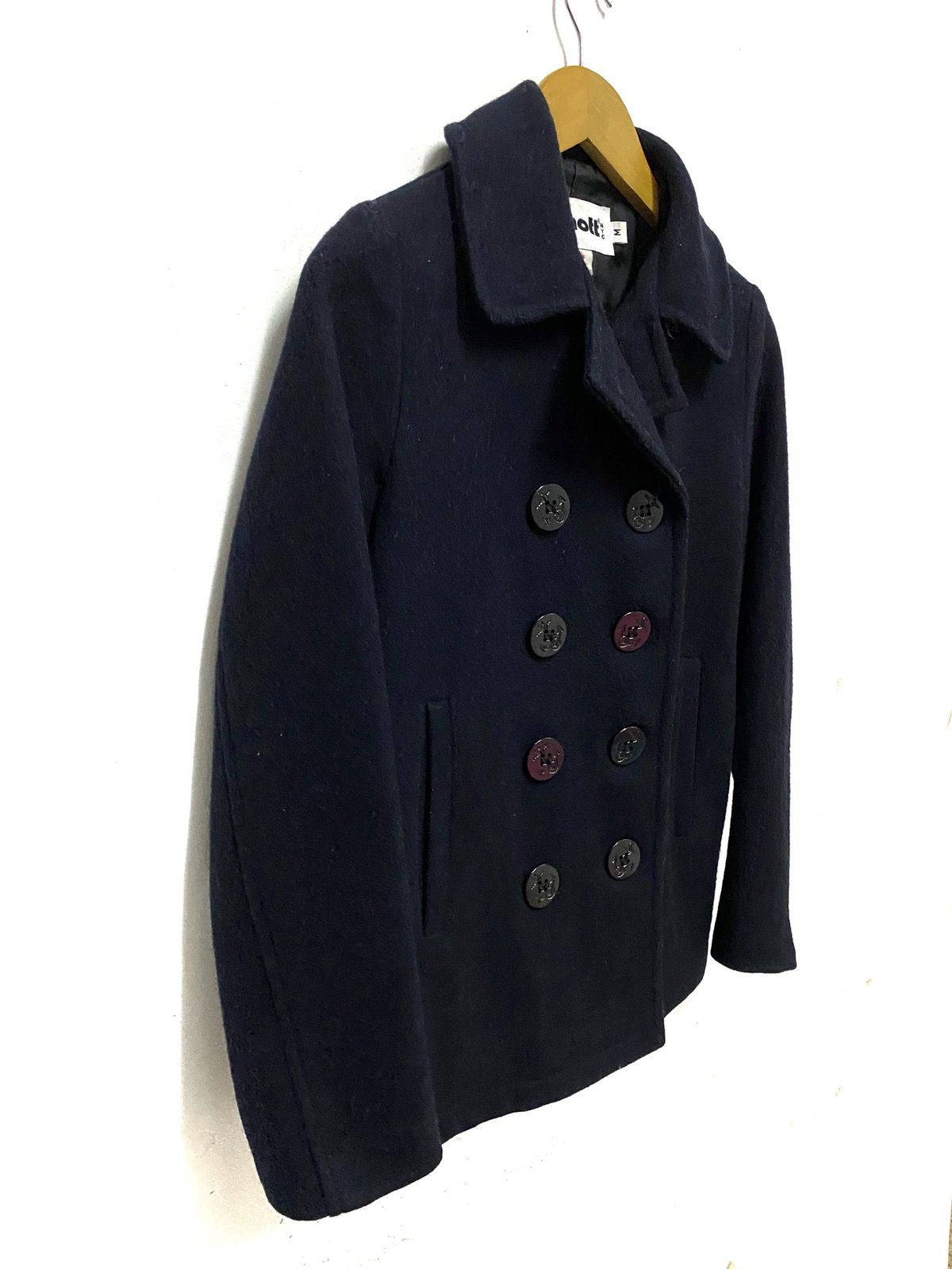 Schott Bros Wool Peacoat Canada Made - 3