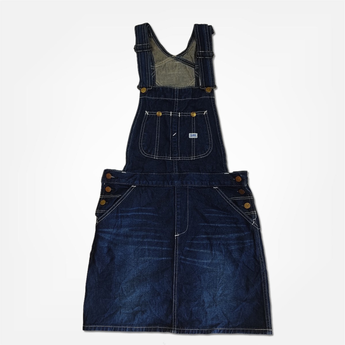 Lee - Vintage Lee Union Made Worker Denim Dungarees Sleeveless - 1