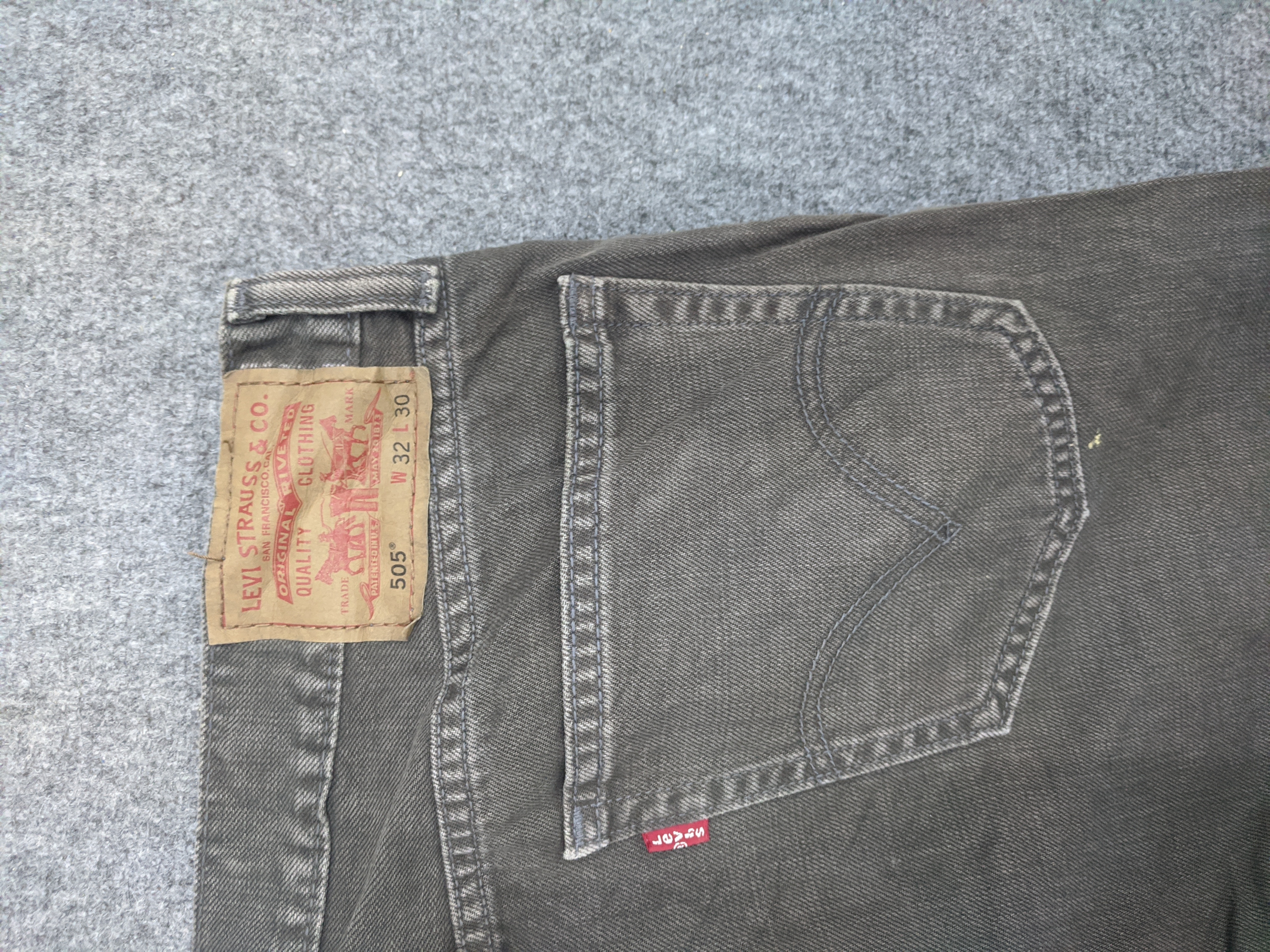 Vintage - Vintage Levis 505 Light Wash Jeans - 10