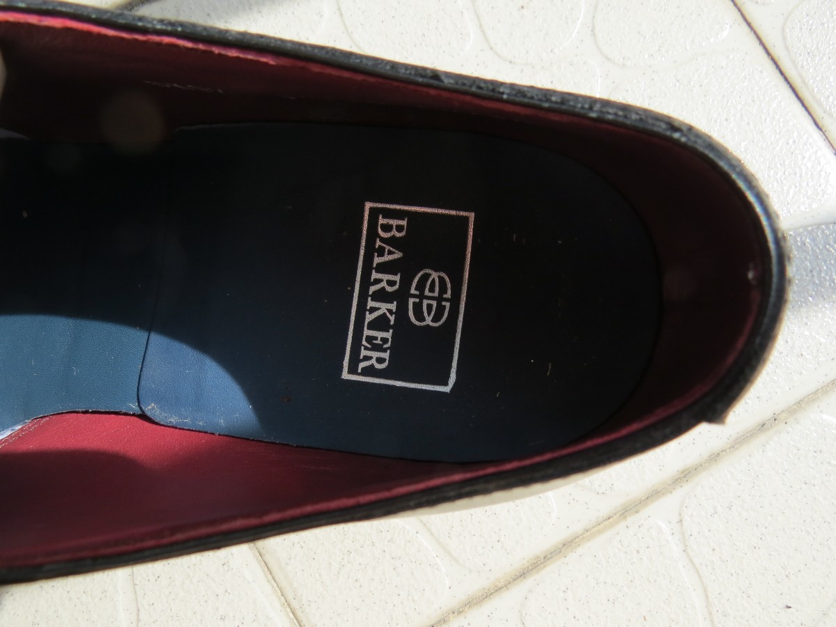 Barker - Wholecut French Calf Oxfords - 12
