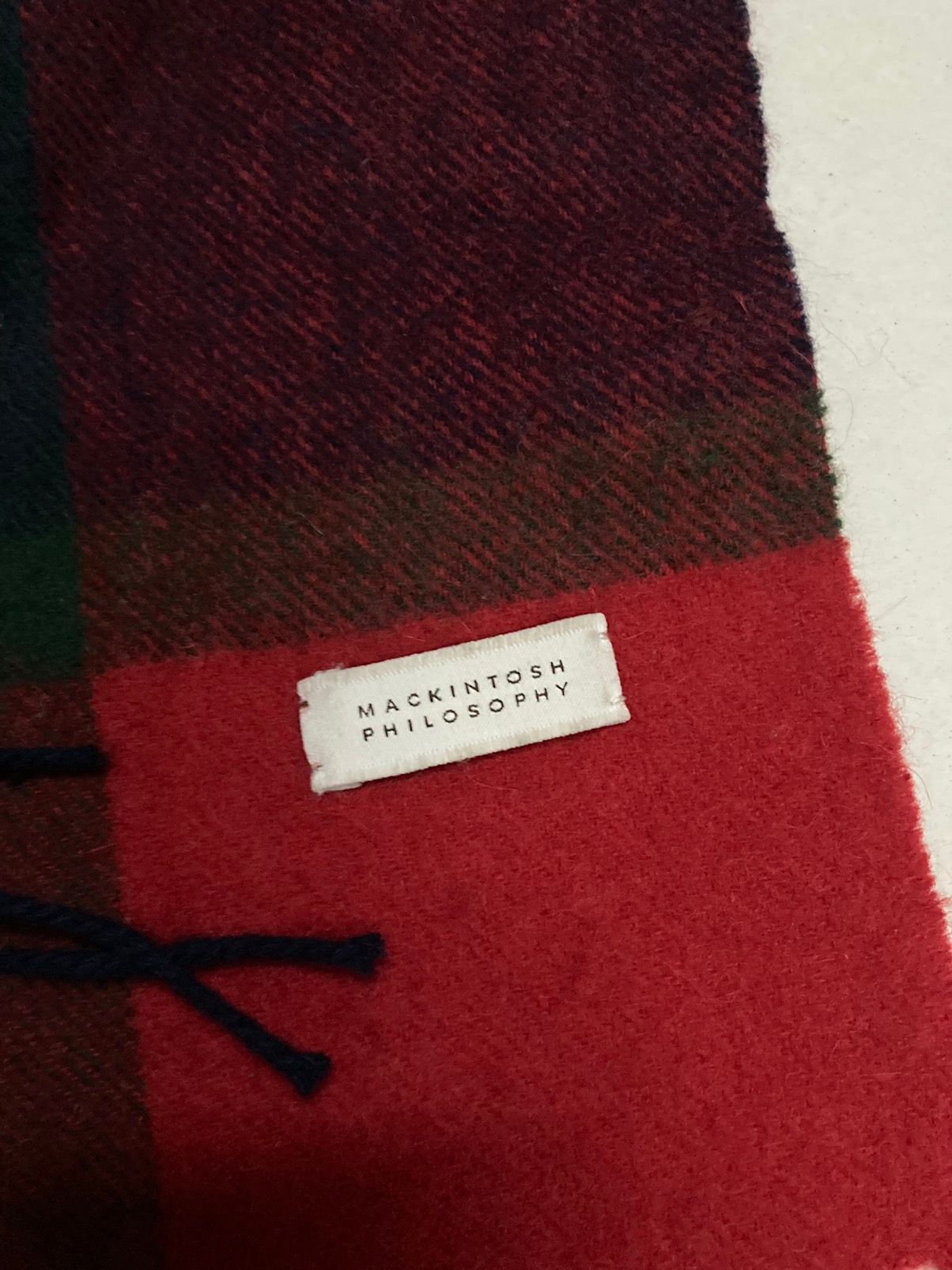 Mackintosh Philosophy Wool Muffler Scarf - 7