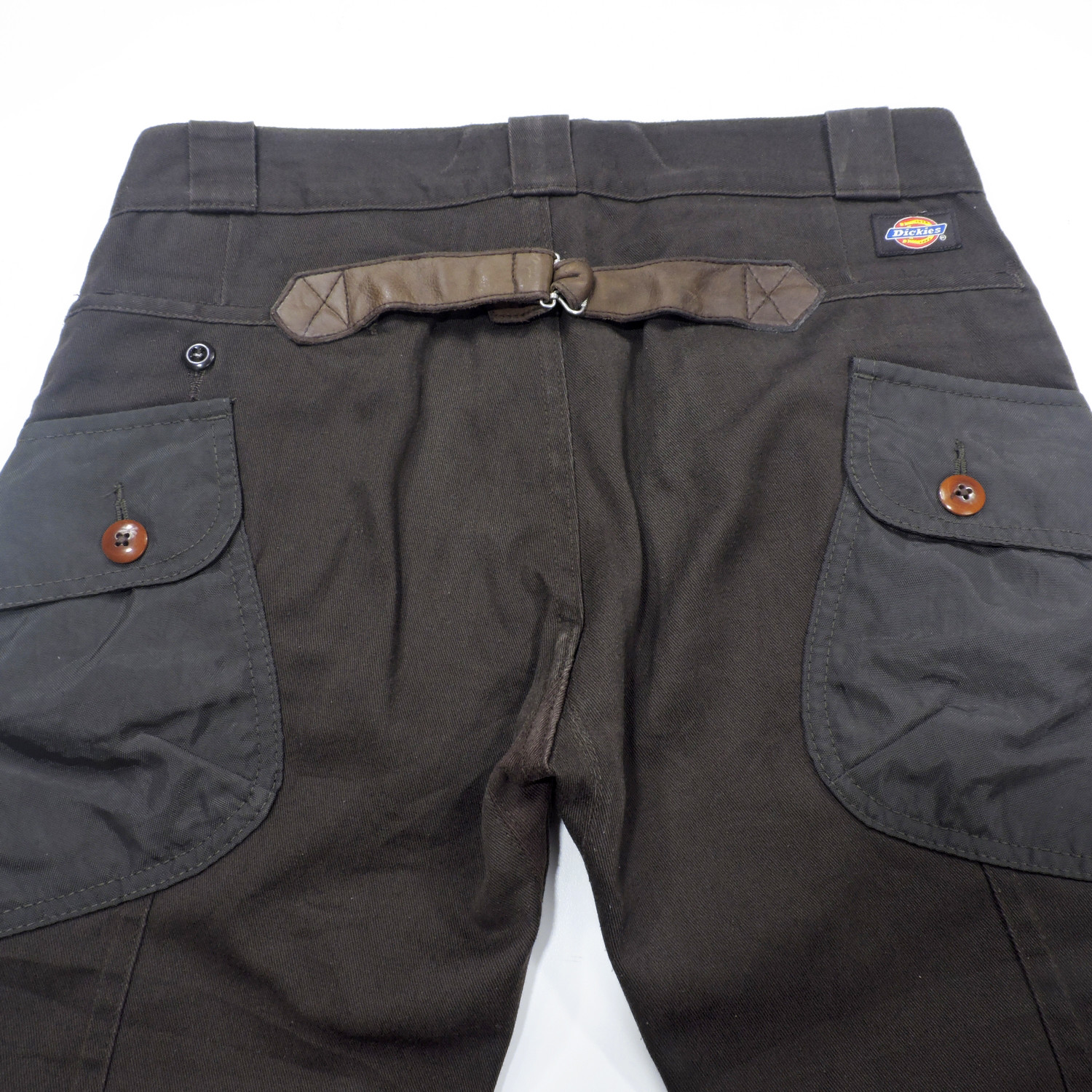 EYE JUNYA WATANABE COMME DES GARÇONS MAN X DICKIES HYBRID BUCKLEBACK CARGO WORK PANTS - 16