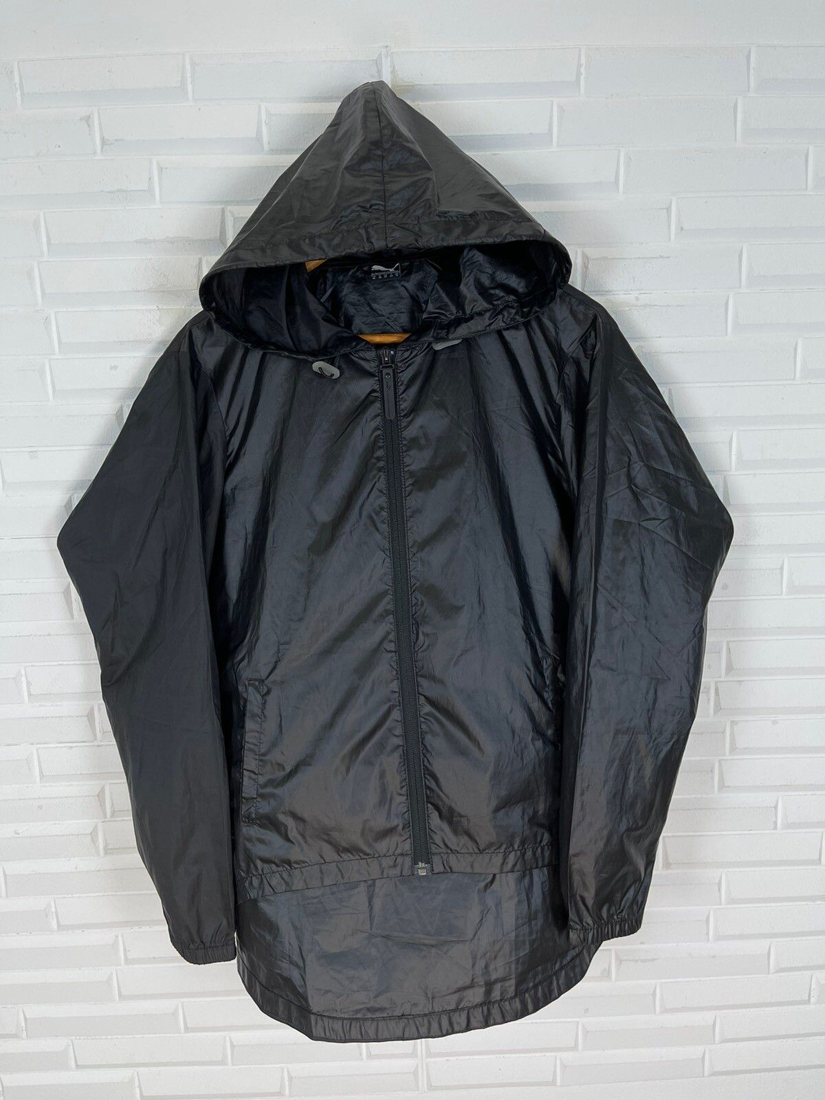 Black PUMA by HUSSEIN CHAYALAN Windbreaker BIG SPELLOUT - 3