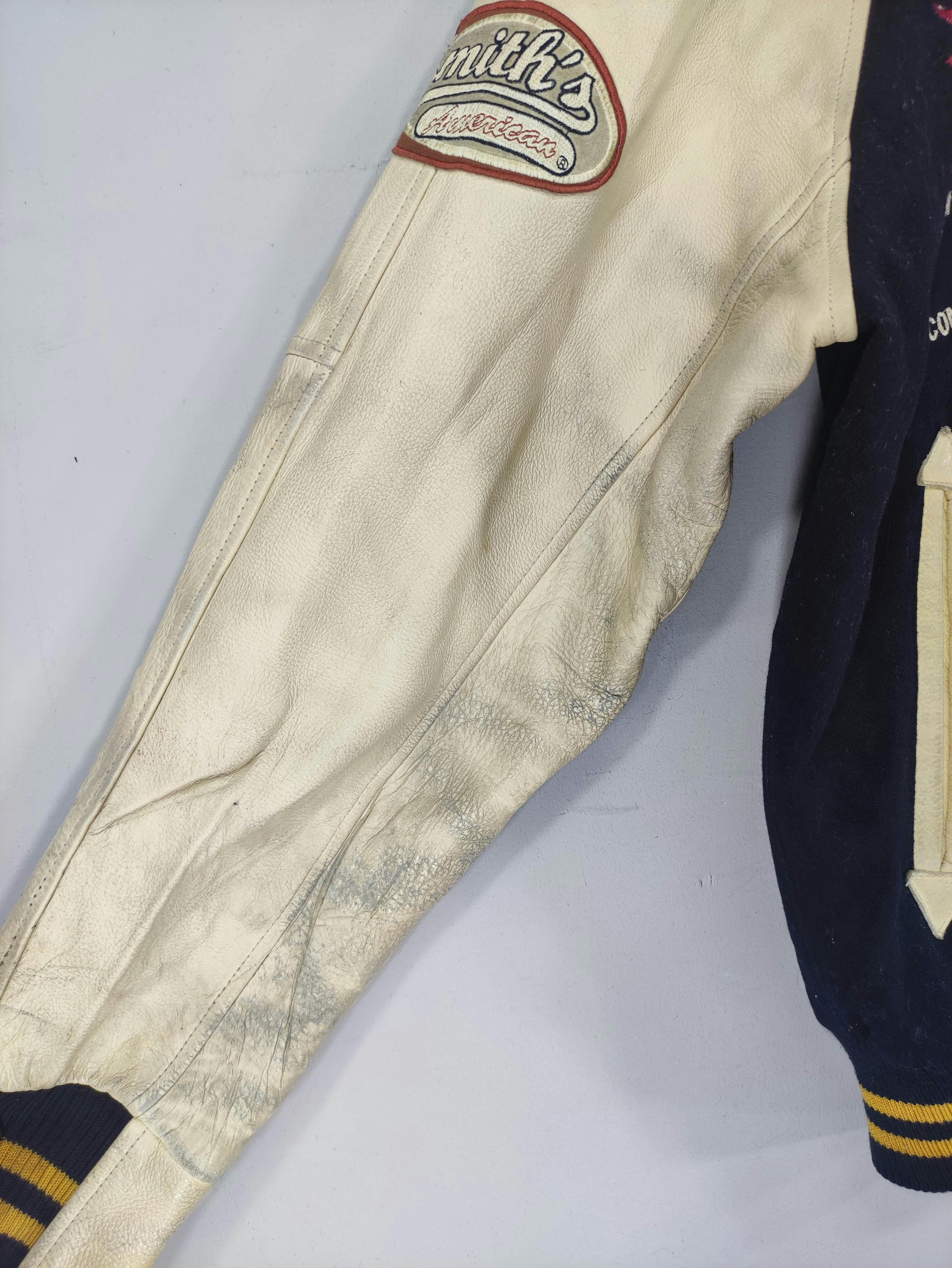 Vintage Smith's American Varsity Jacket Sleeve Leather - 4