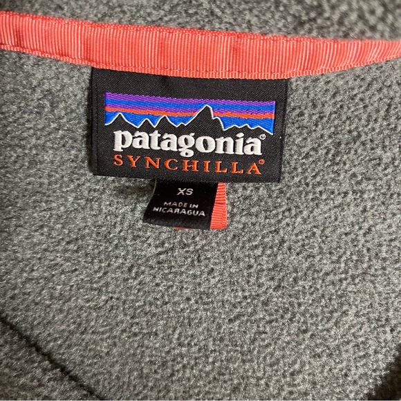 Patagonia Synchilla Snap-T Fleece Pullover Gray Teal - 7