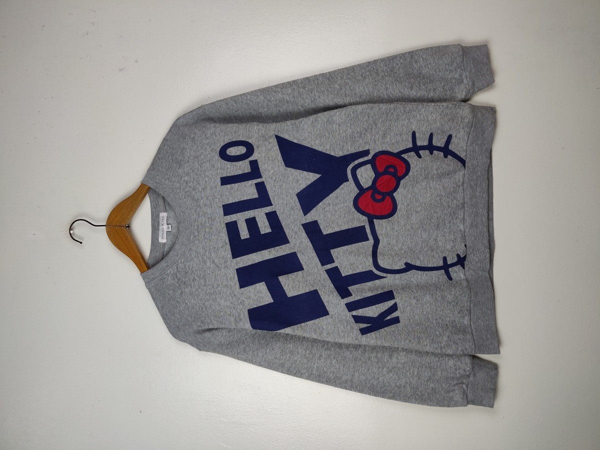 Anima - Vintage Hello Kitty Japan Big Logo Sweatshirt Crewneck - 2