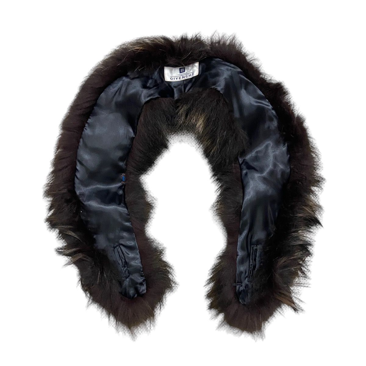 Givenchy Fox Fur Scarf Neck Warmer Wrap - 2