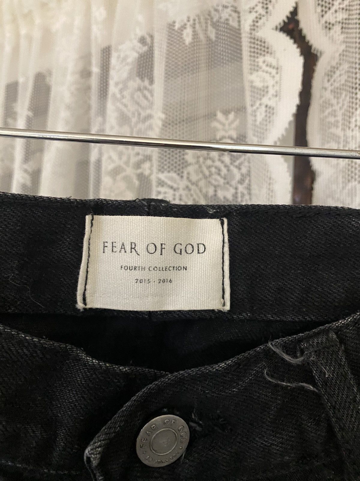 Fear of God Fourth Collection Distressed Denim Jeans - 9