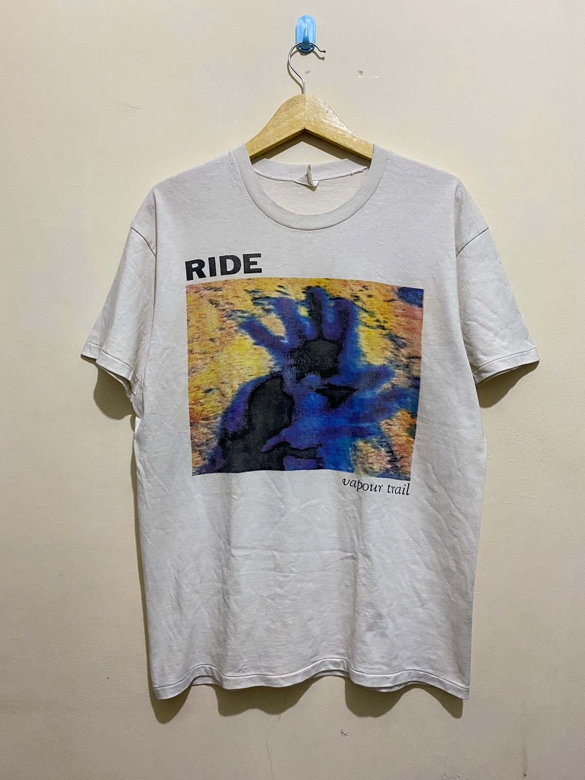 Vintage Rare Ride Vapour Trail Promo tee 1990 UK version - 1