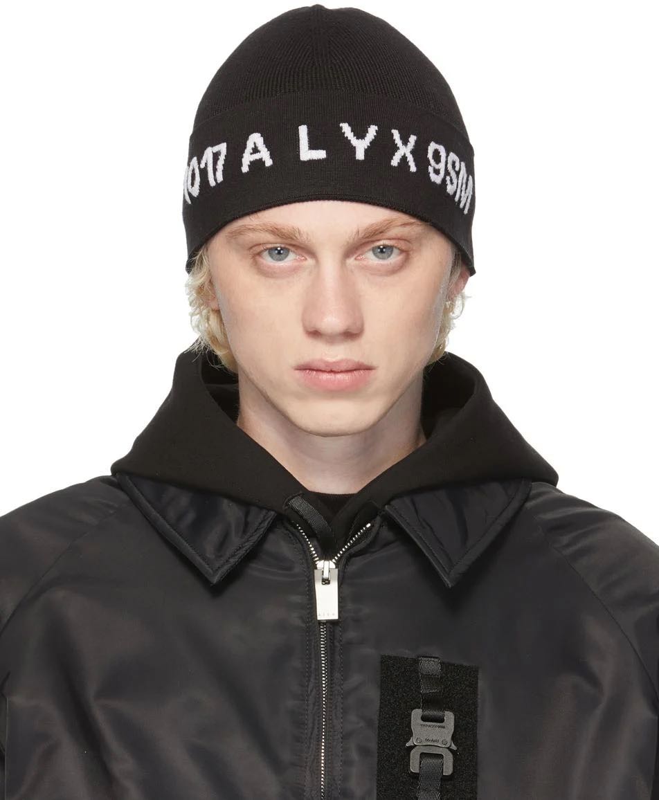 1017 Alyx 9sm Black Logo Beanie - 3