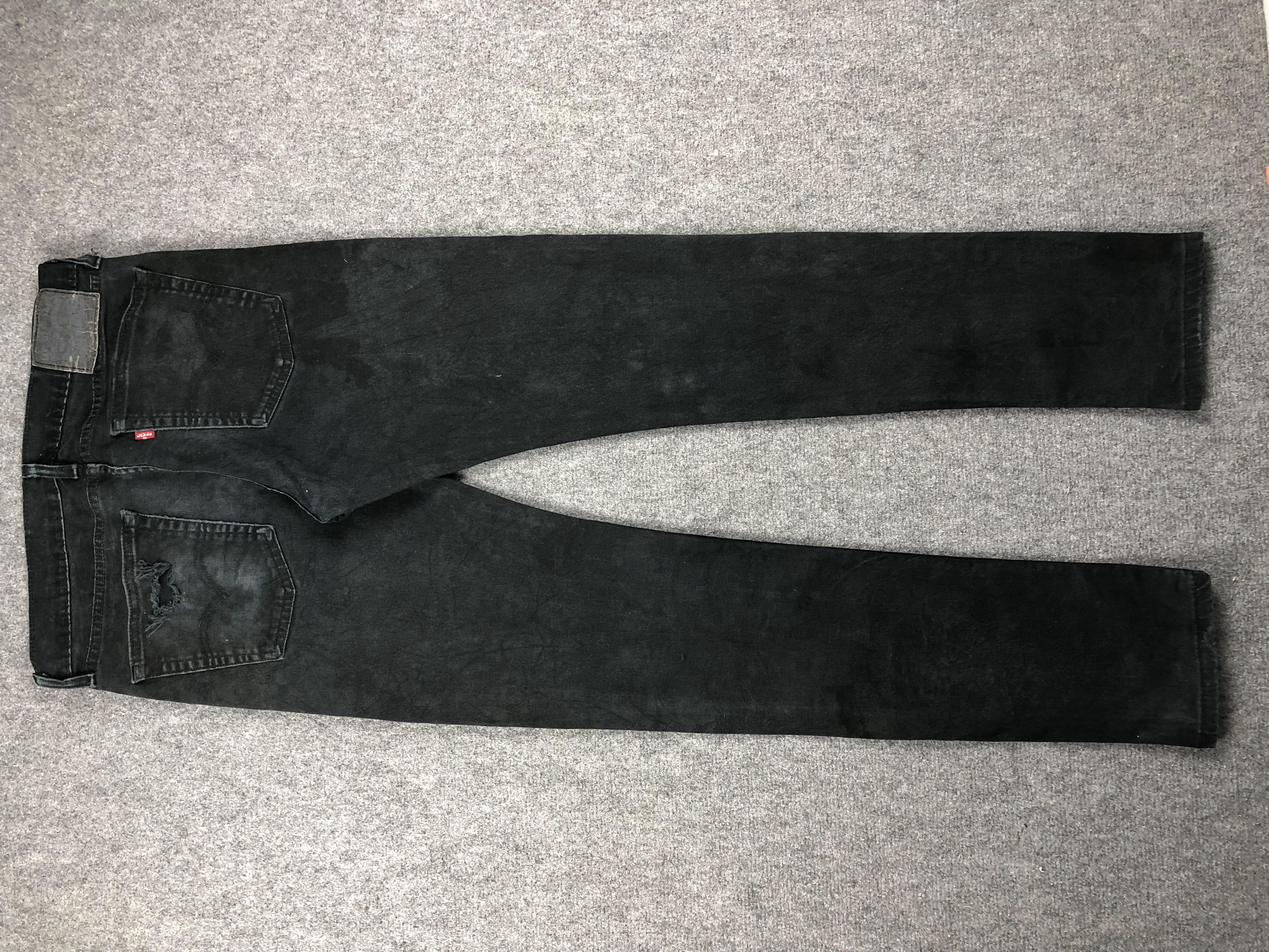Vintage - Vintage Levis 510 Faded Black Jeans - 3