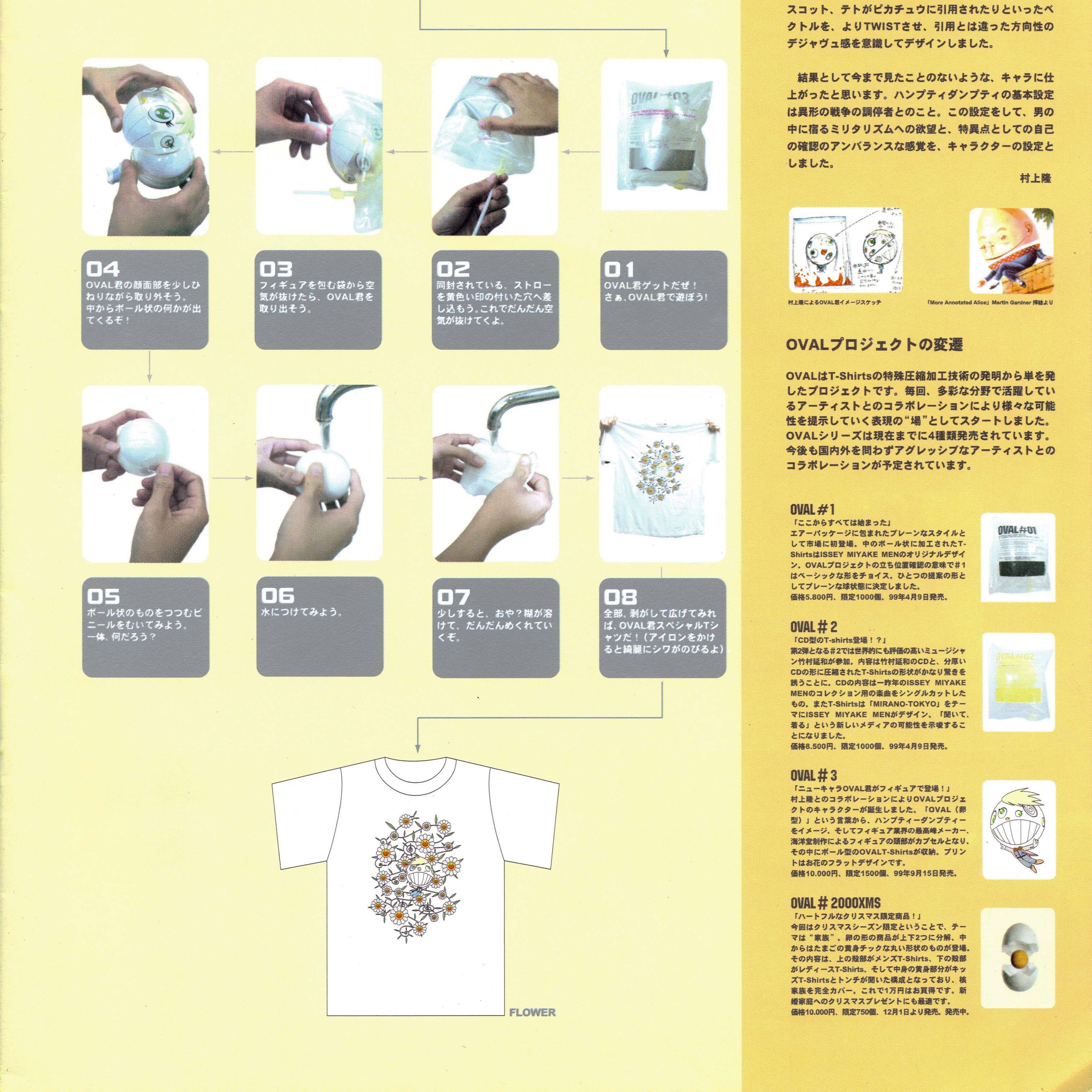 Issey Miyake - SS99 OVAL #2: Shrunk Cotton T-Shirt Feat. Nobukazu Takemura - 7